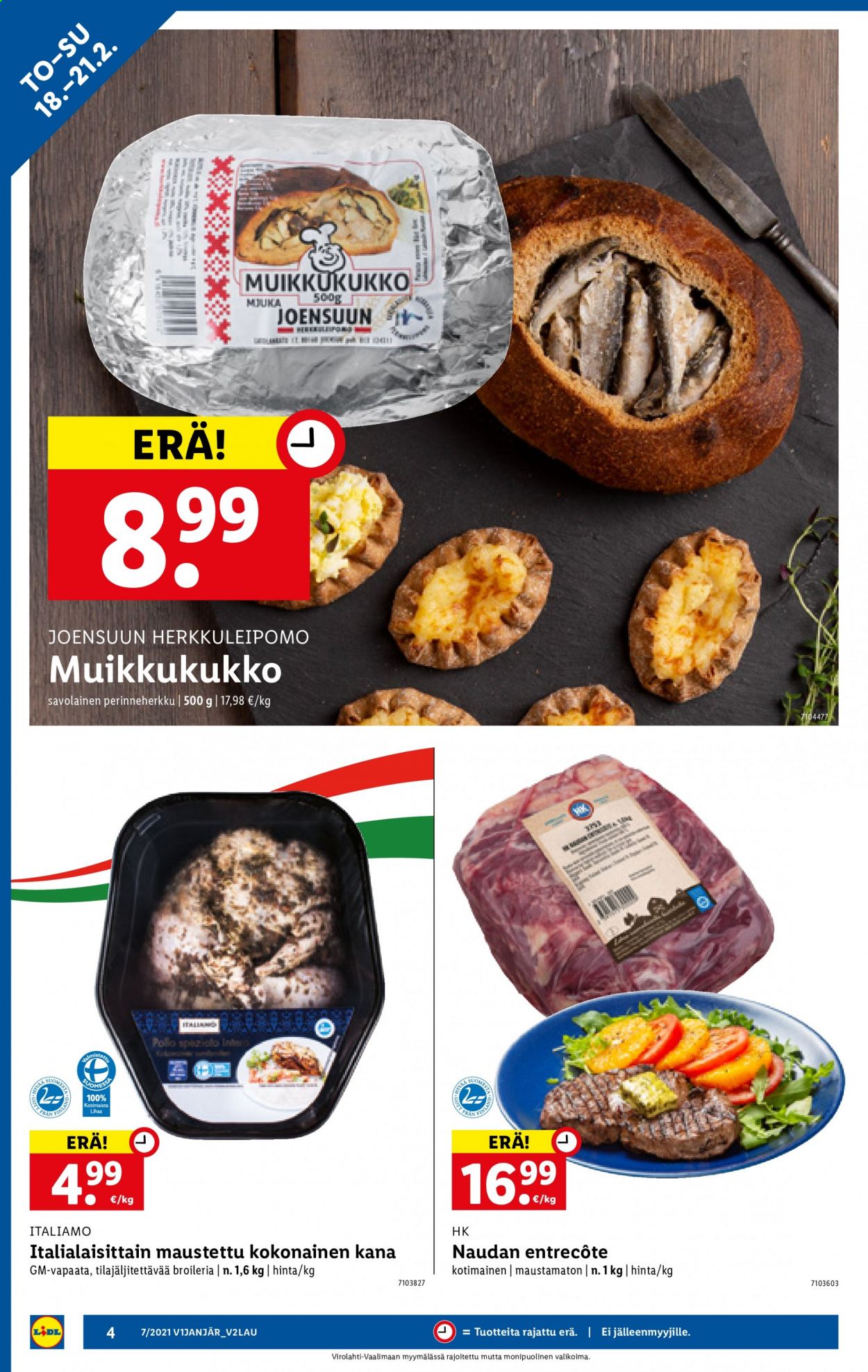 Lidl tarjoukset - 18.02.2021 - 24.02.2021. Sivu 4
