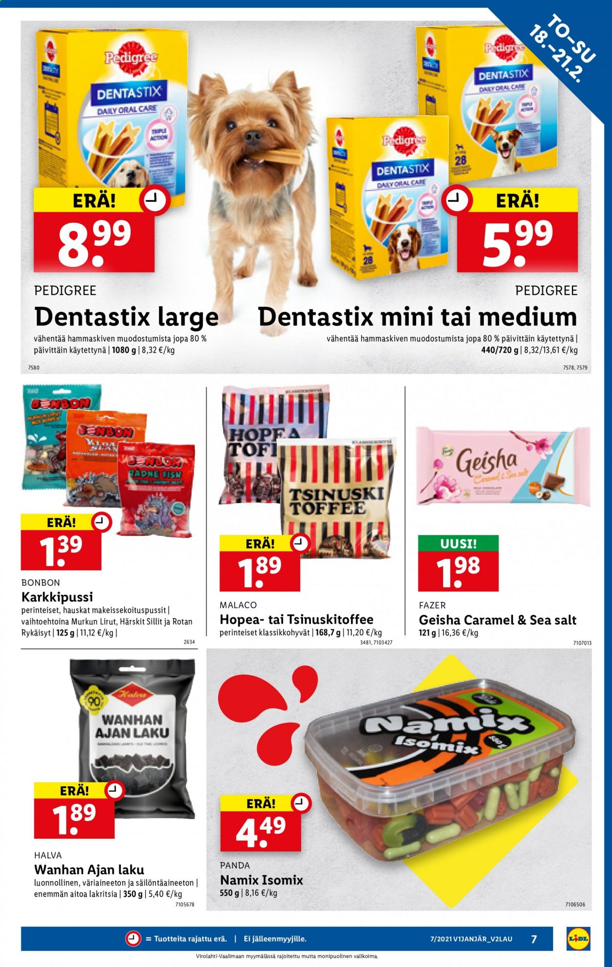 Lidl tarjoukset - 18.02.2021 - 24.02.2021. Sivu 7