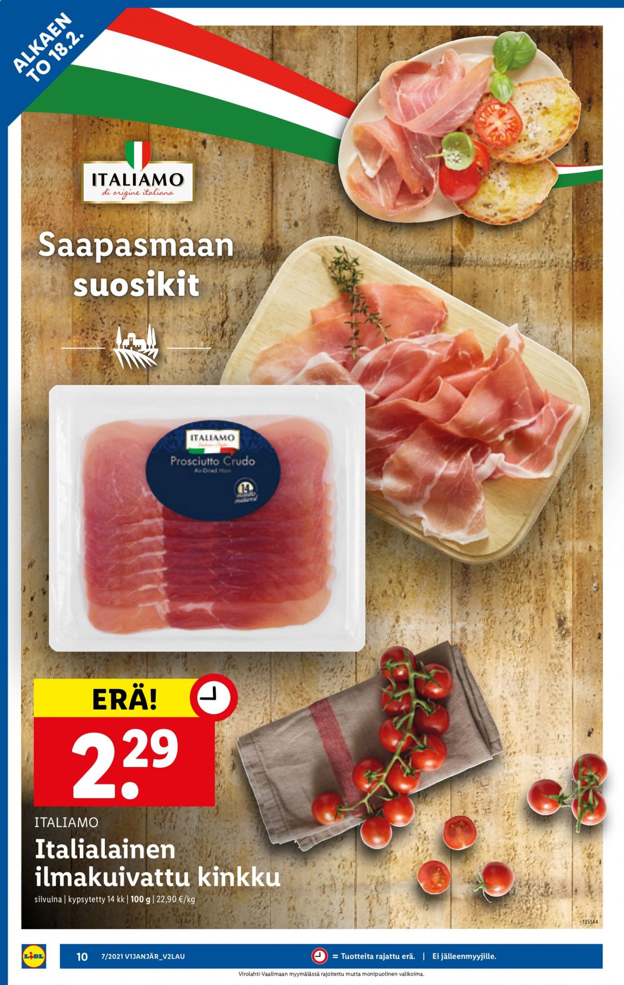 Lidl tarjoukset - 18.02.2021 - 24.02.2021. Sivu 10