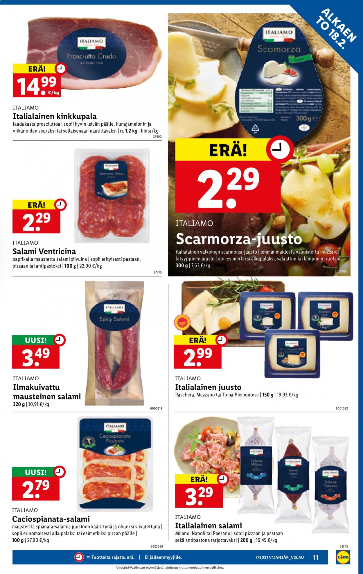 Lidl tarjoukset - 18.02.2021 - 24.02.2021. Sivu 11