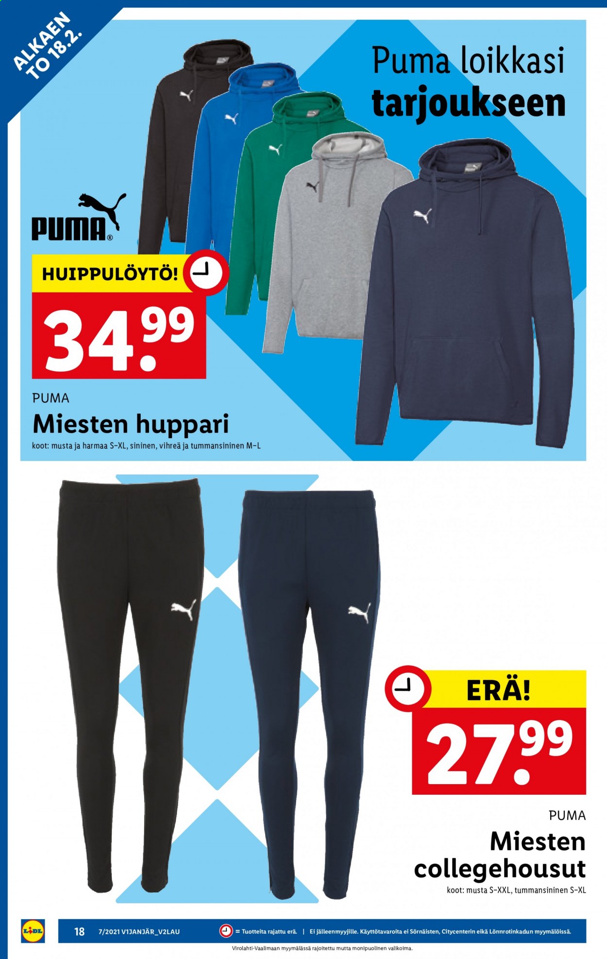 Lidl tarjoukset - 18.02.2021 - 24.02.2021. Sivu 18