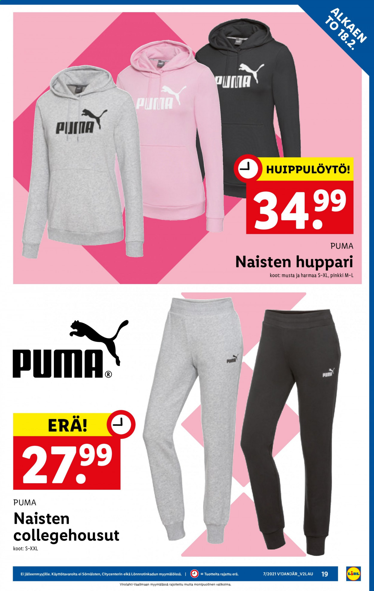 Lidl tarjoukset - 18.02.2021 - 24.02.2021. Sivu 19
