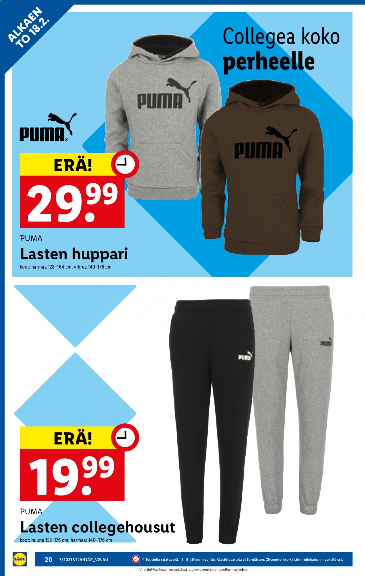 Lidl tarjoukset - 18.02.2021 - 24.02.2021. Sivu 20