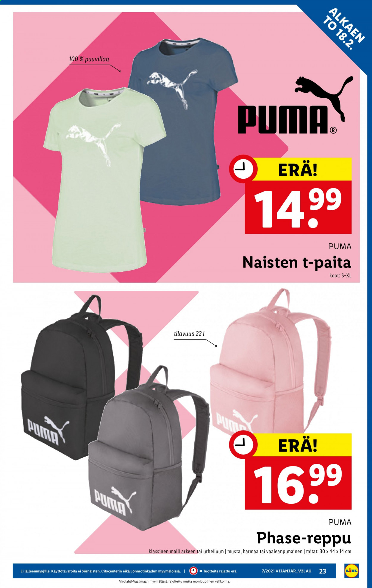 Lidl tarjoukset - 18.02.2021 - 24.02.2021. Sivu 23