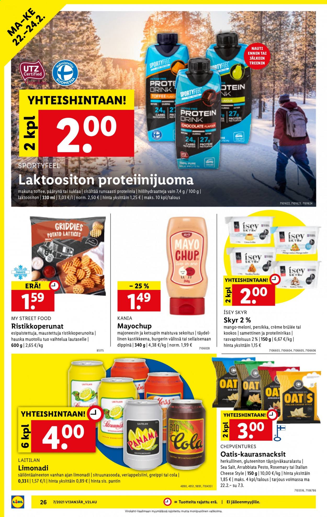 Lidl tarjoukset - 18.02.2021 - 24.02.2021. Sivu 26