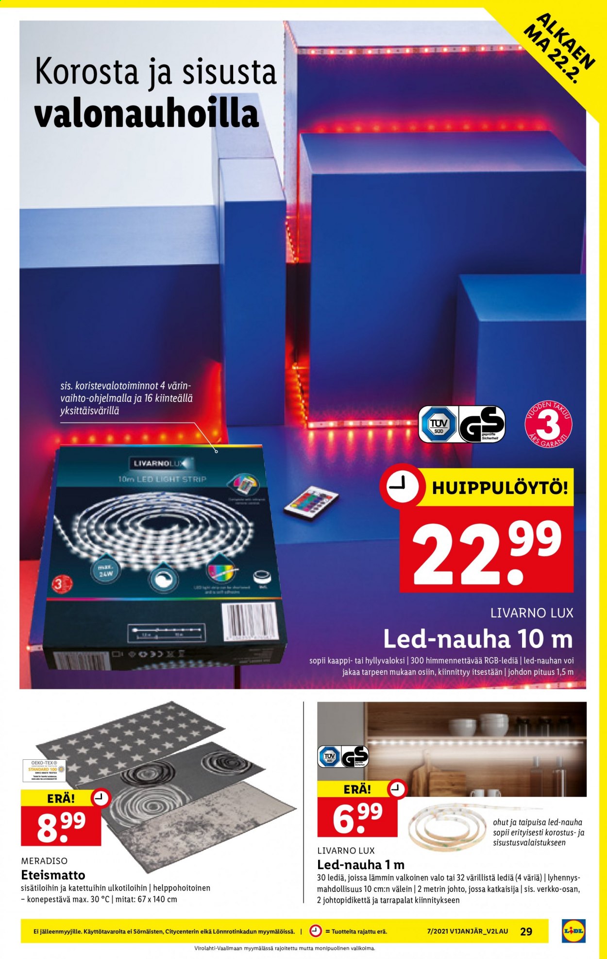 Lidl tarjoukset - 18.02.2021 - 24.02.2021. Sivu 29