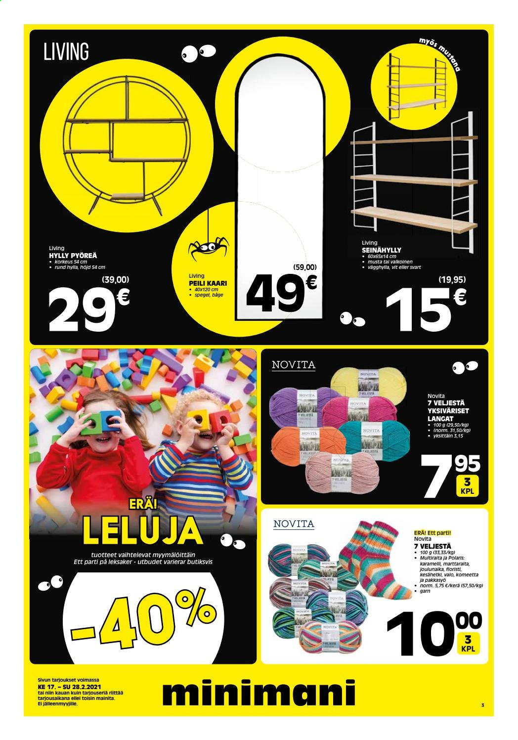 Minimani tarjoukset - 17.02.2021 - 28.02.2021. Sivu 3