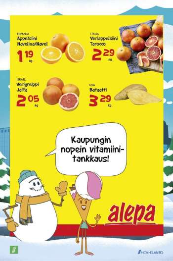 Alepa tarjoukset  - 16.02.2021 - 22.02.2021.