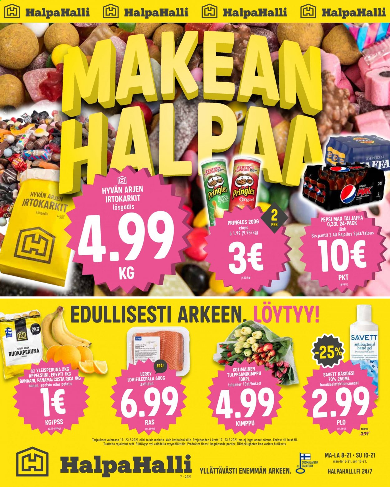 HalpaHalli tarjoukset - 17.02.2021 - 23.02.2021. Sivu 1