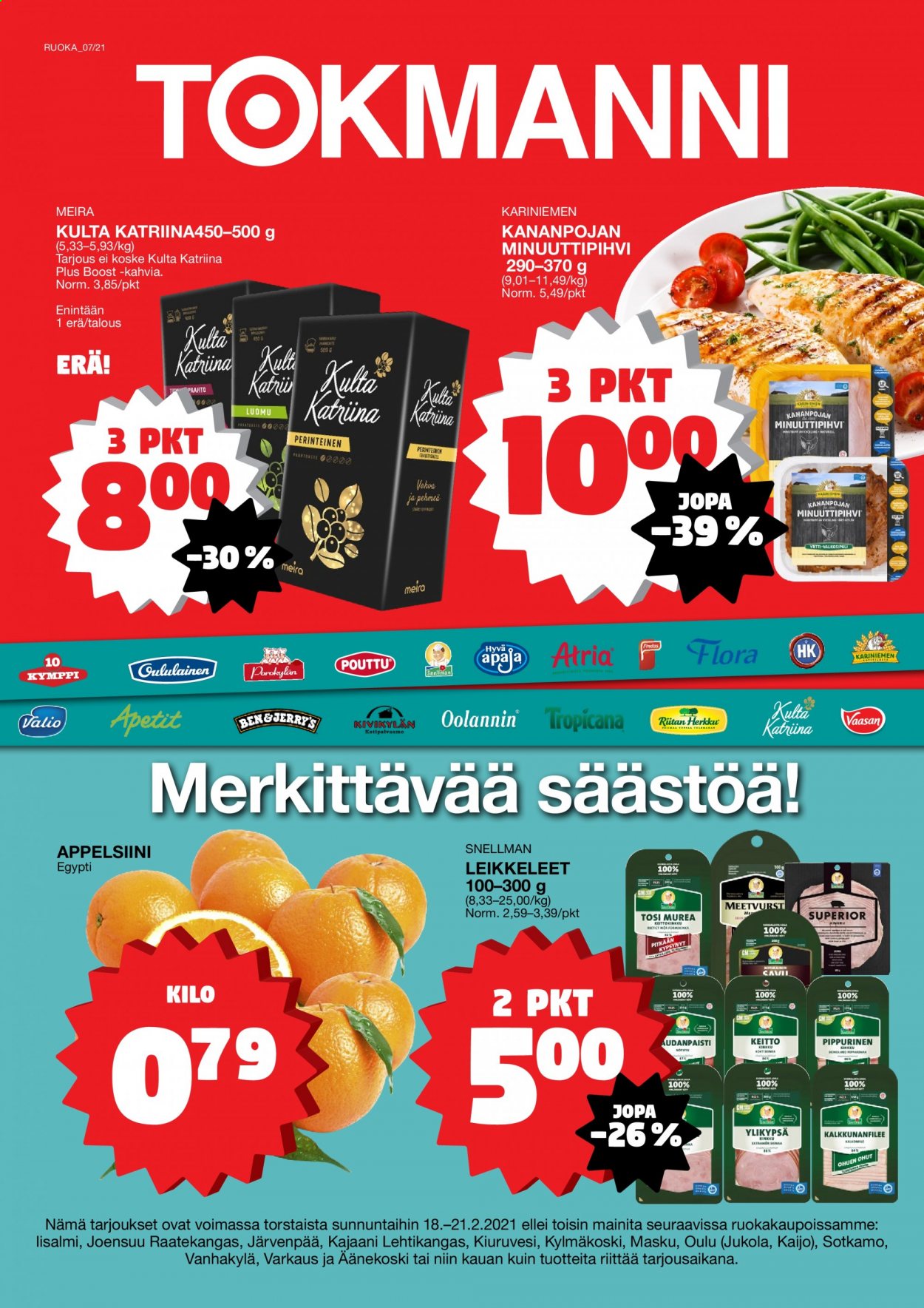 Tokmanni tarjoukset - 18.02.2021 - 21.02.2021. Sivu 1