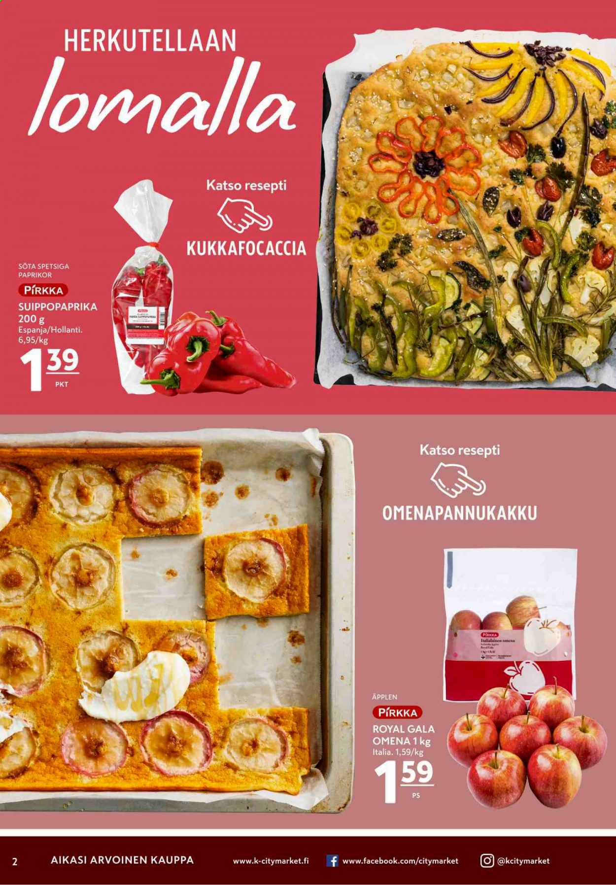 K-citymarket tarjoukset - 22.02.2021 - 24.02.2021. Sivu 2