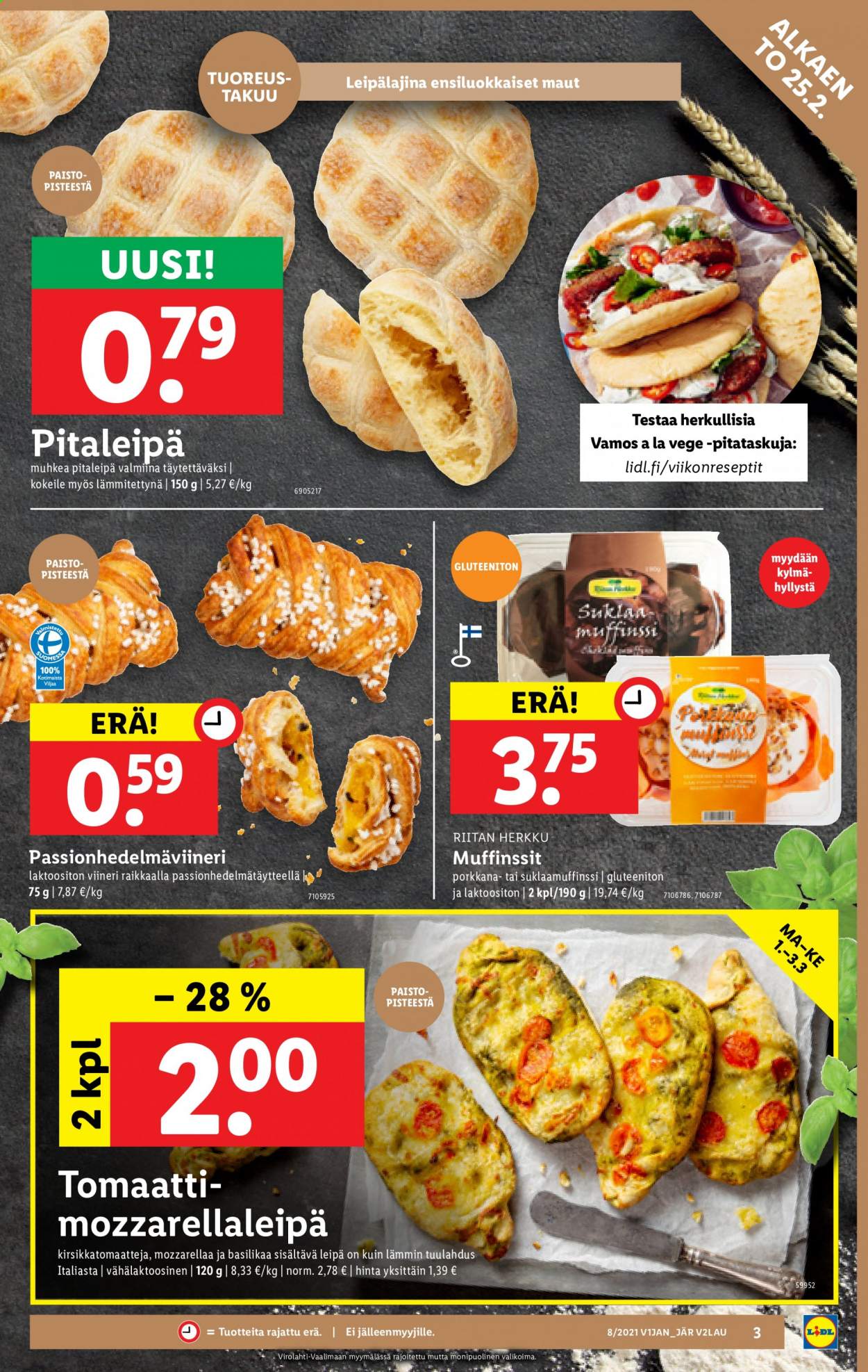 Lidl tarjoukset - 25.02.2021 - 03.03.2021. Sivu 3