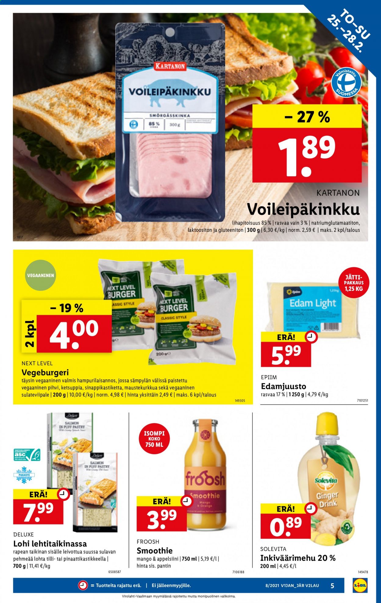 Lidl tarjoukset - 25.02.2021 - 03.03.2021. Sivu 5