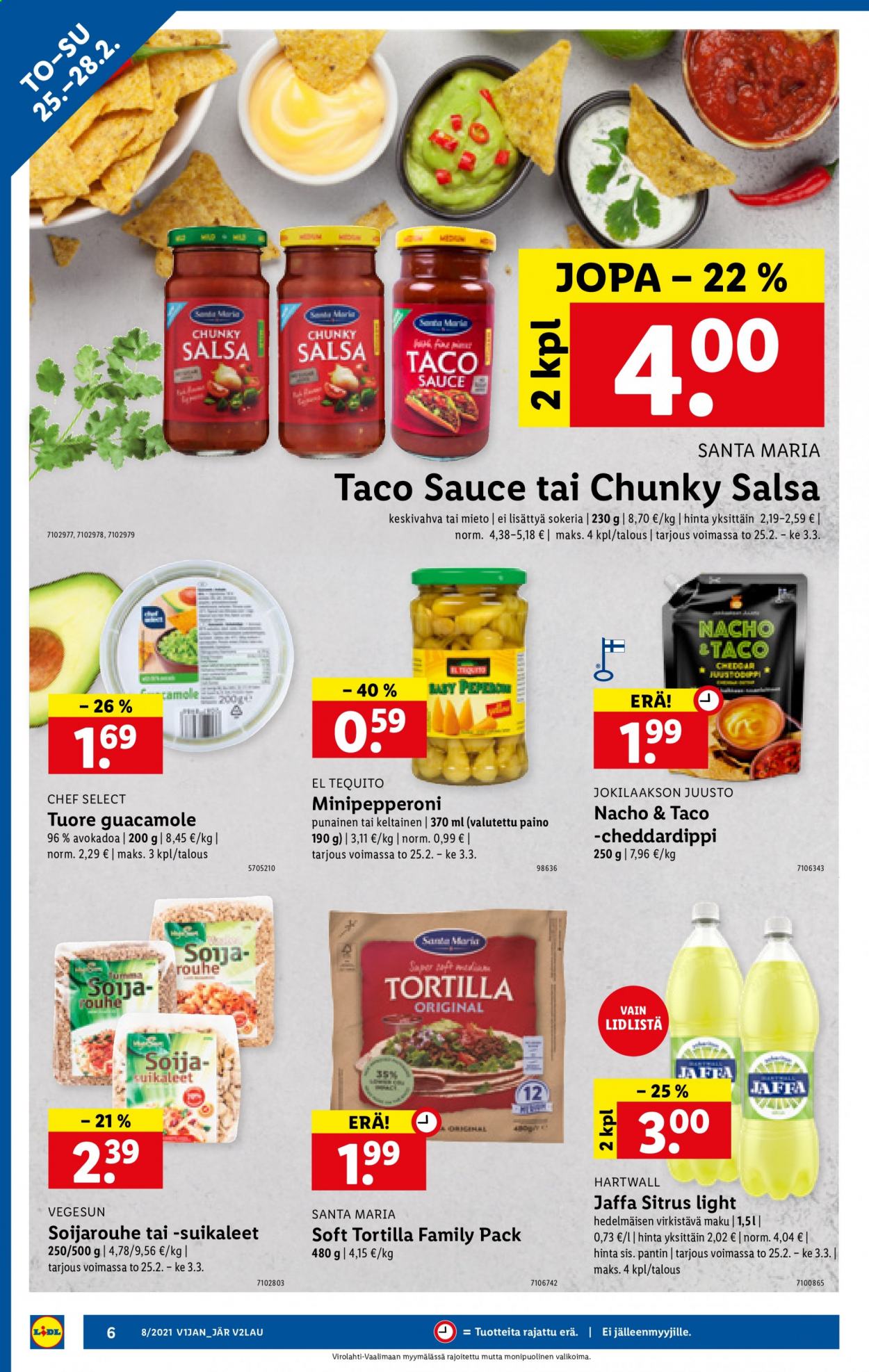 Lidl tarjoukset - 25.02.2021 - 03.03.2021. Sivu 6