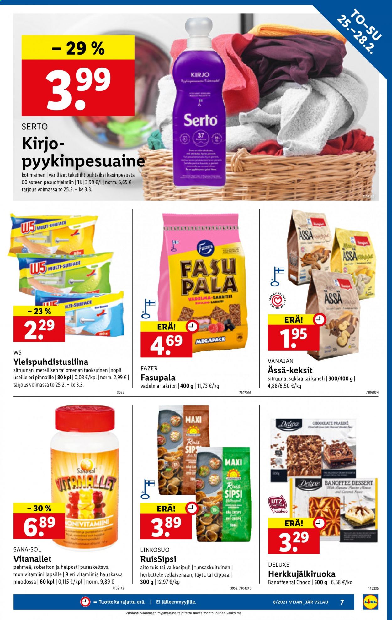 Lidl tarjoukset - 25.02.2021 - 03.03.2021. Sivu 7