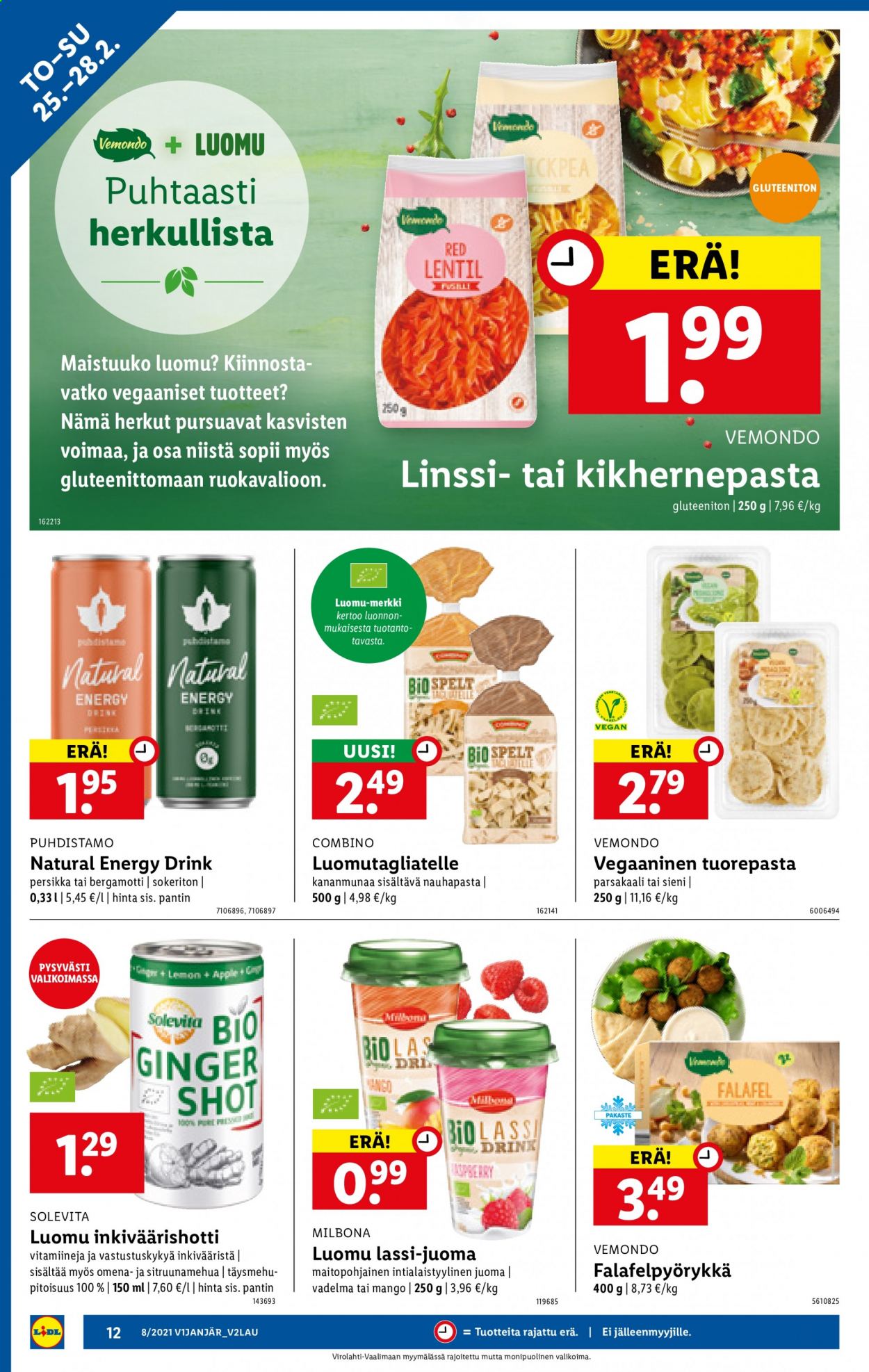 Lidl tarjoukset - 25.02.2021 - 03.03.2021. Sivu 12