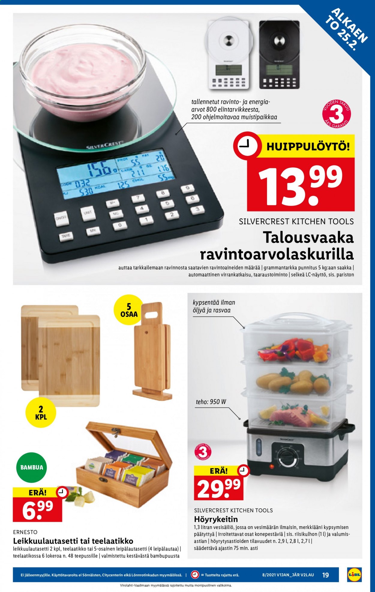Lidl tarjoukset - 25.02.2021 - 03.03.2021. Sivu 19