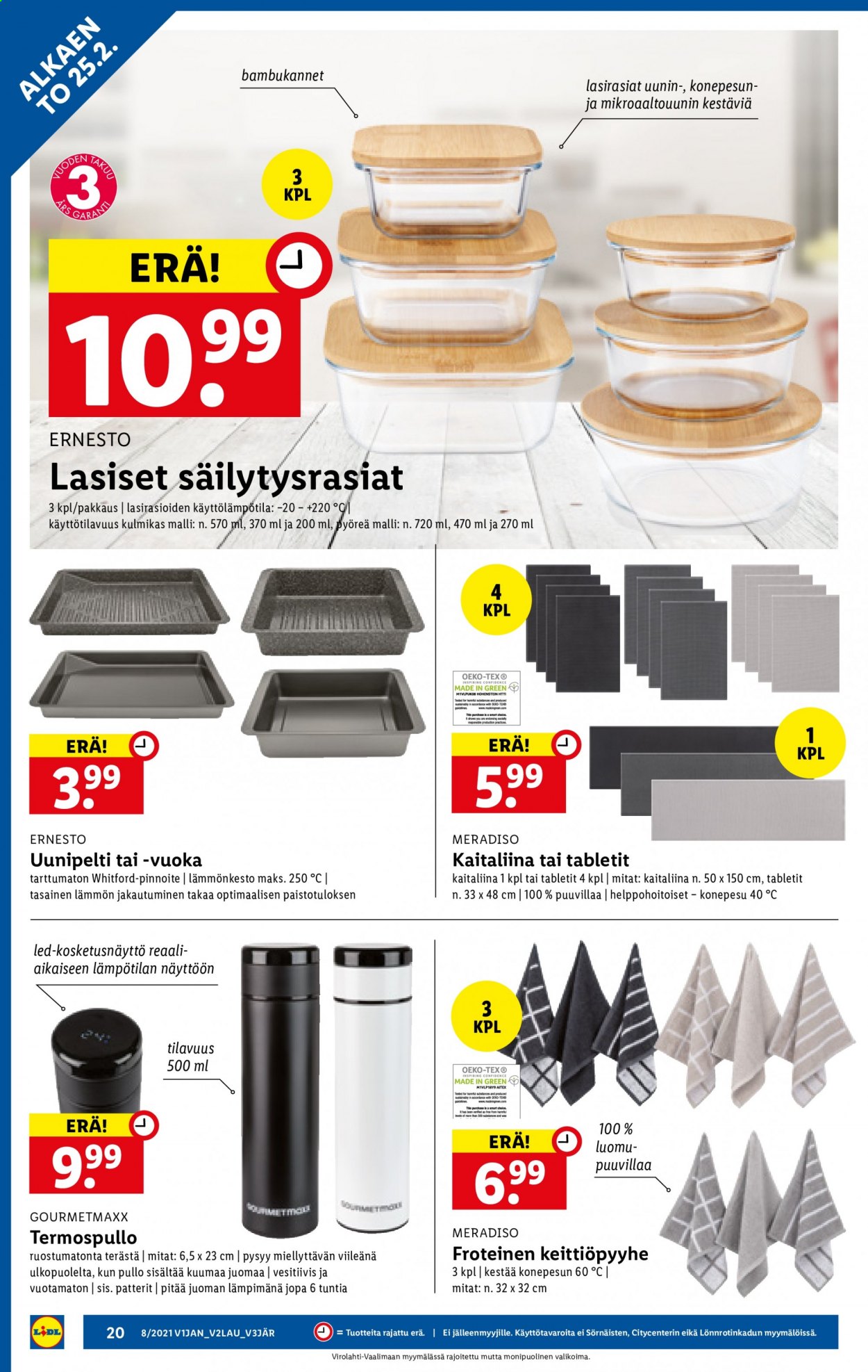 Lidl tarjoukset - 25.02.2021 - 03.03.2021. Sivu 20