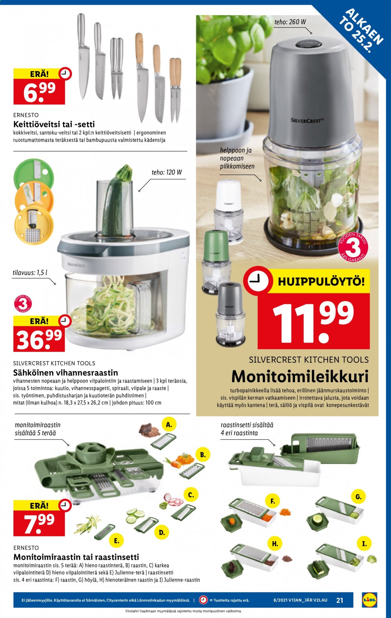 Lidl tarjoukset - 25.02.2021 - 03.03.2021. Sivu 21