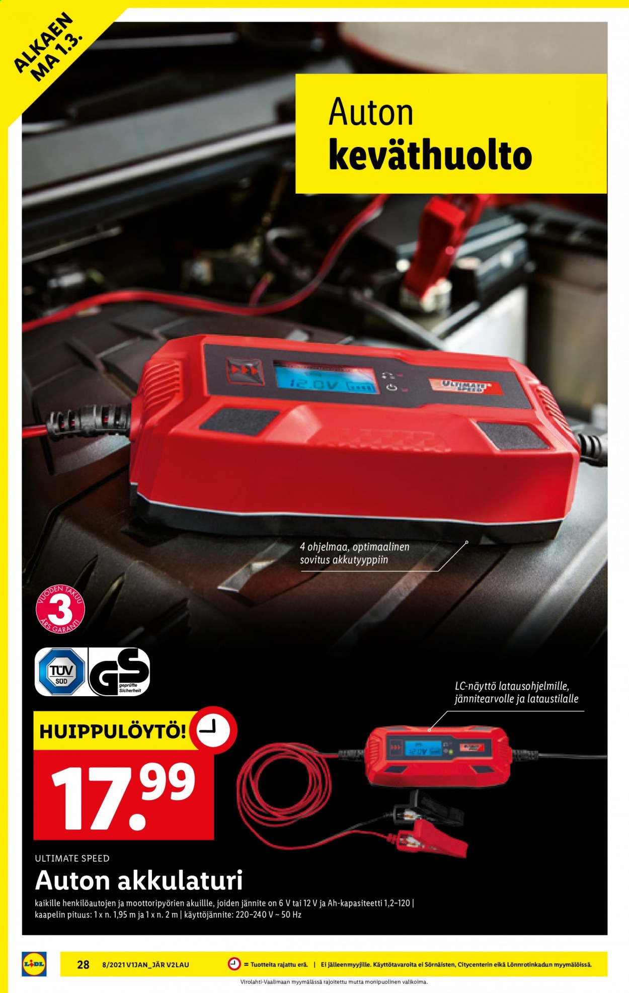 Lidl tarjoukset - 25.02.2021 - 03.03.2021. Sivu 28