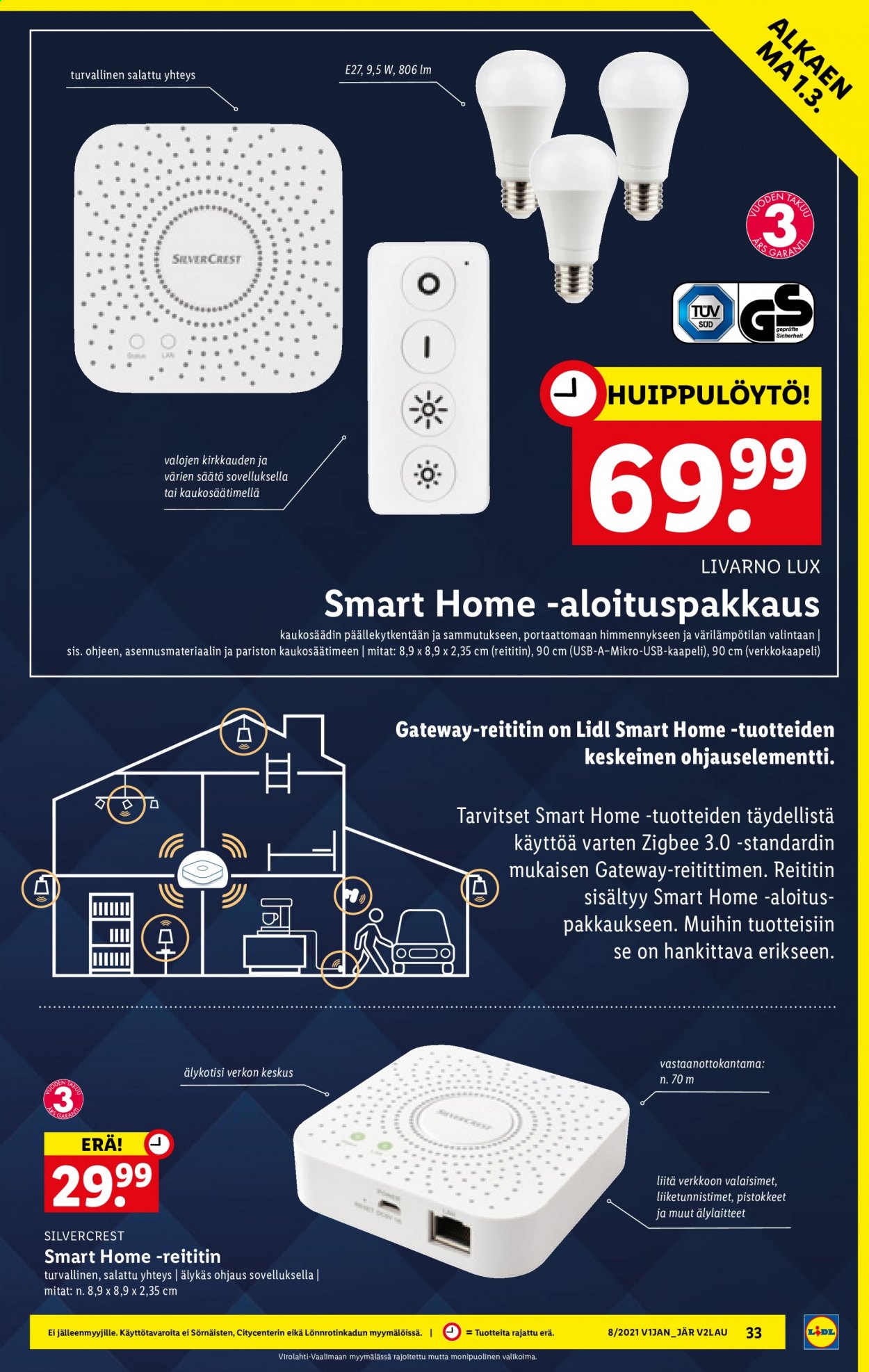 Lidl tarjoukset - 25.02.2021 - 03.03.2021. Sivu 33