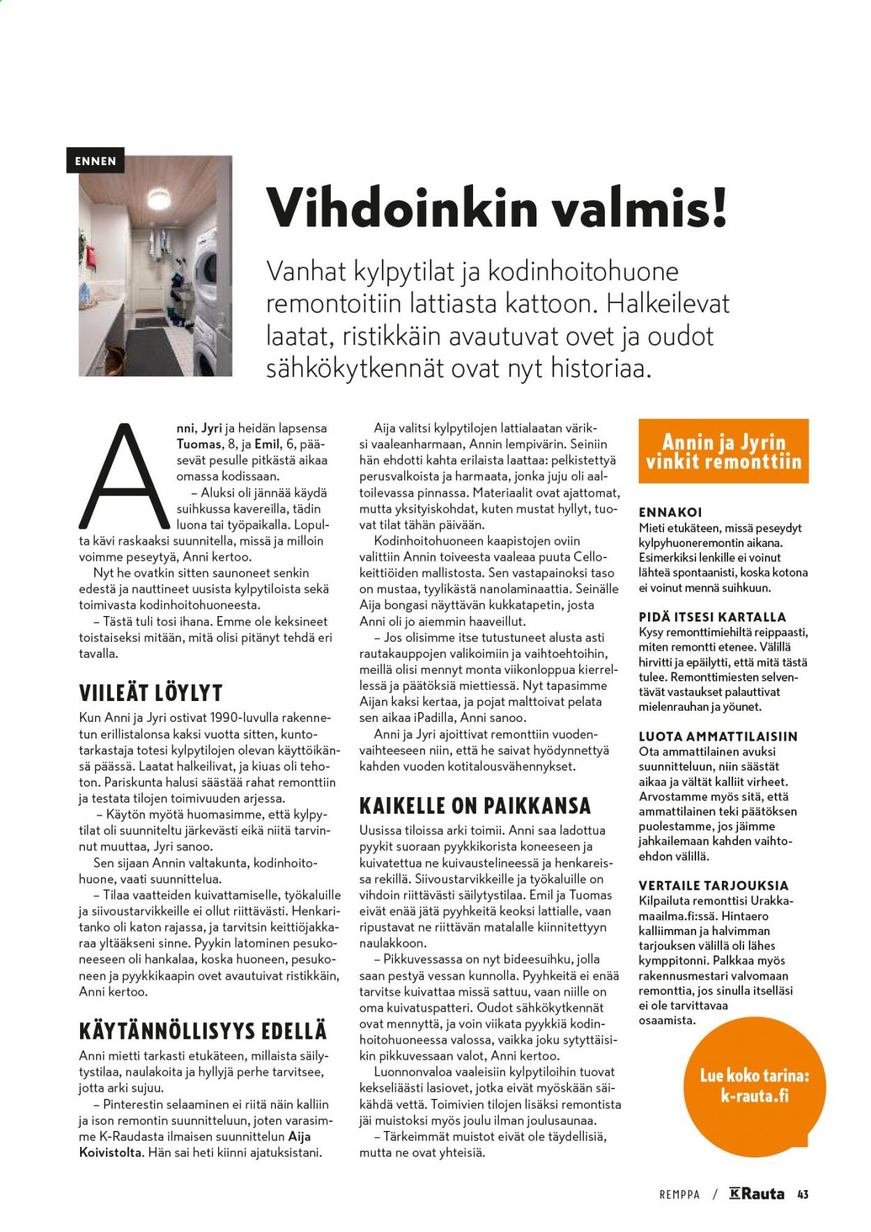 K-Rauta tarjoukset. Sivu 43