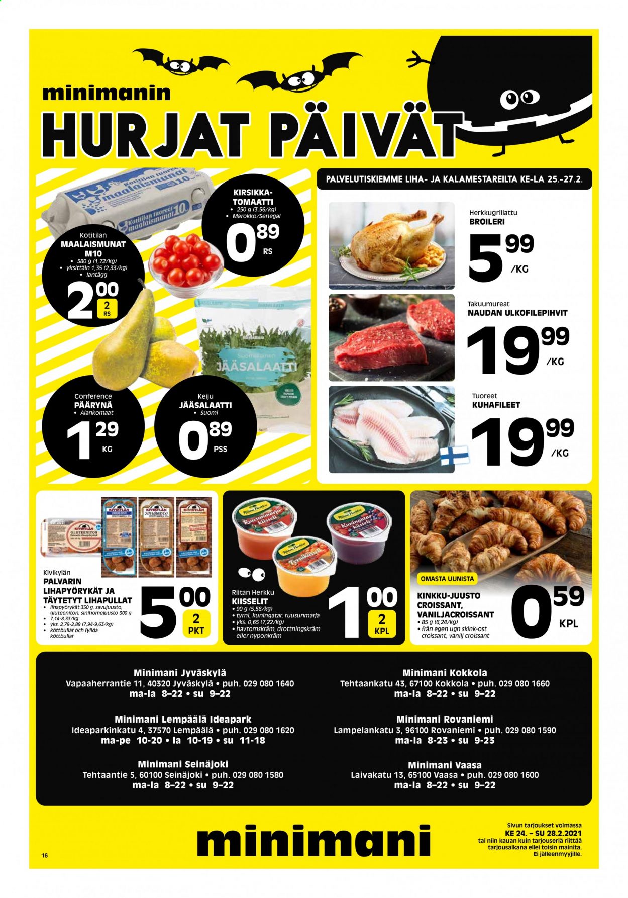 Minimani tarjoukset - 24.02.2021 - 28.02.2021. Sivu 16