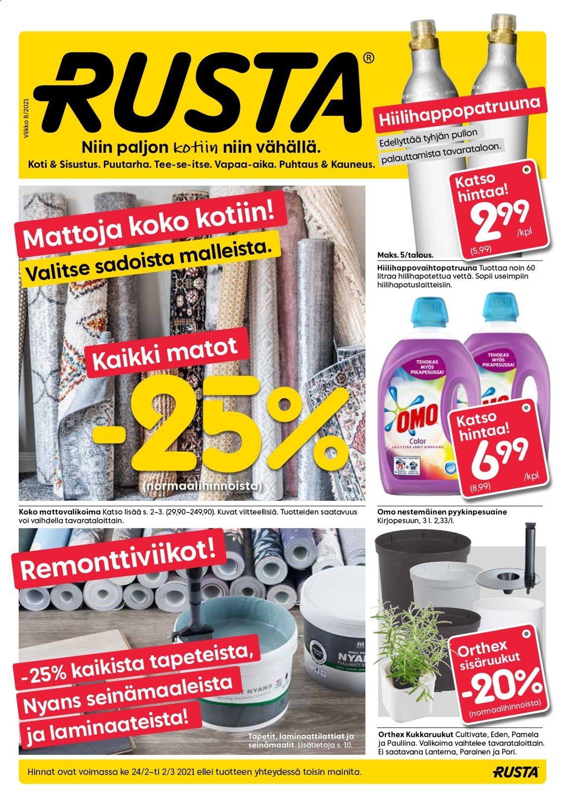 Rusta tarjoukset - 24.02.2021 - 02.03.2021. Sivu 1
