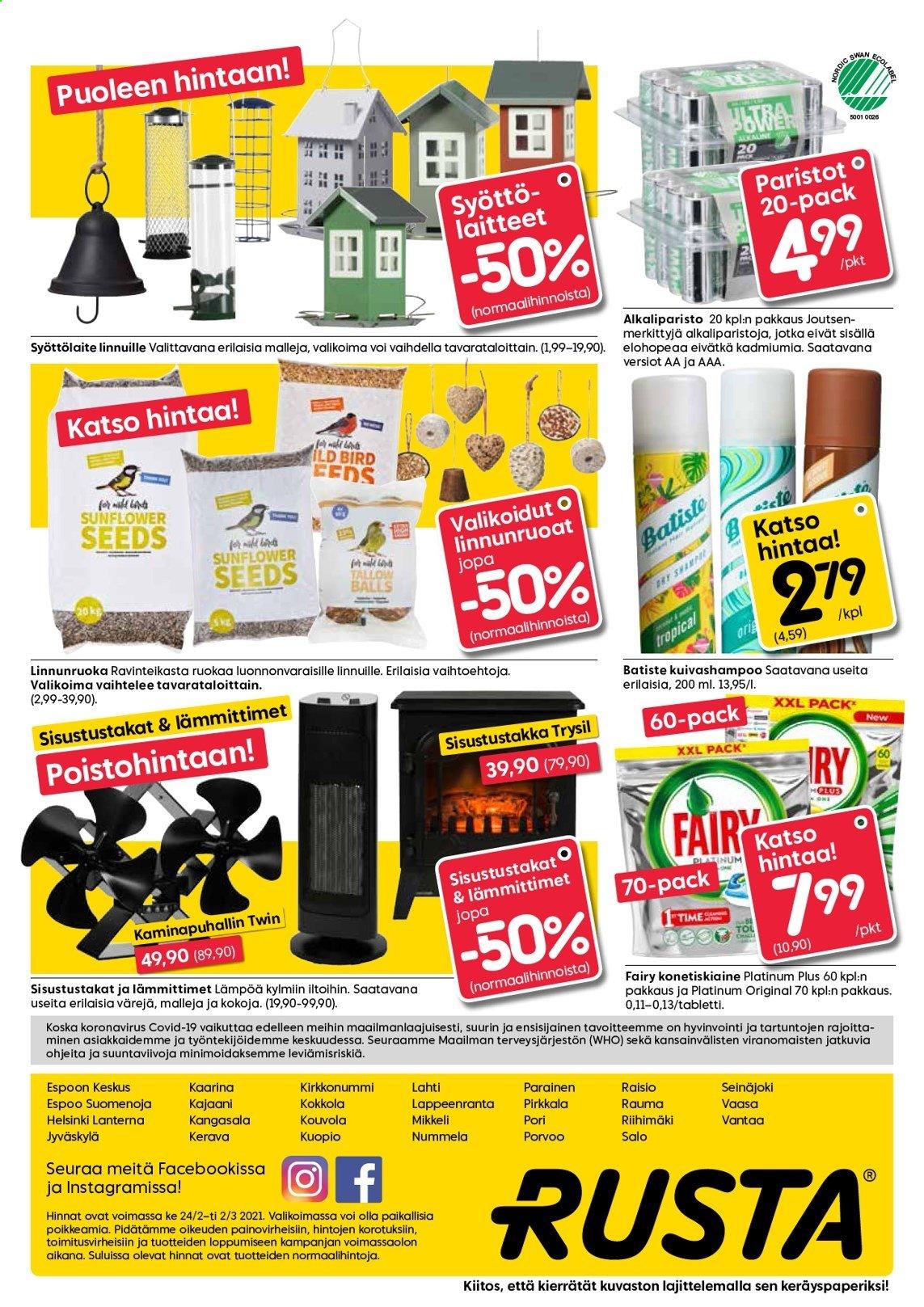 Rusta tarjoukset - 24.02.2021 - 02.03.2021. Sivu 20