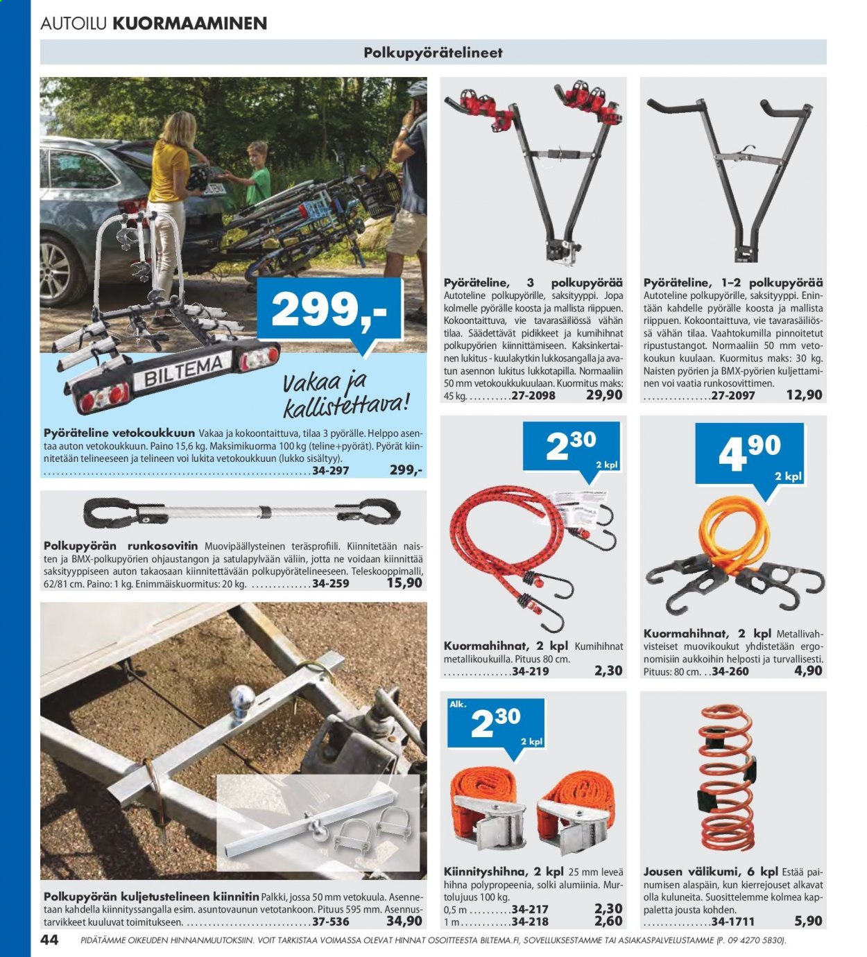 Biltema tarjoukset. Sivu 44