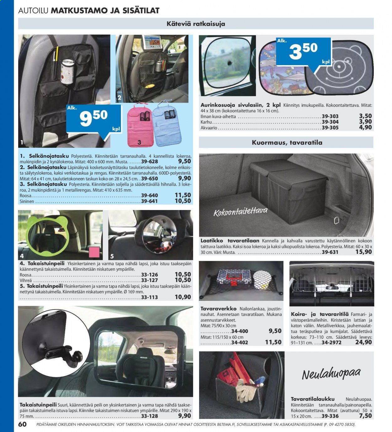 Biltema tarjoukset. Sivu 60