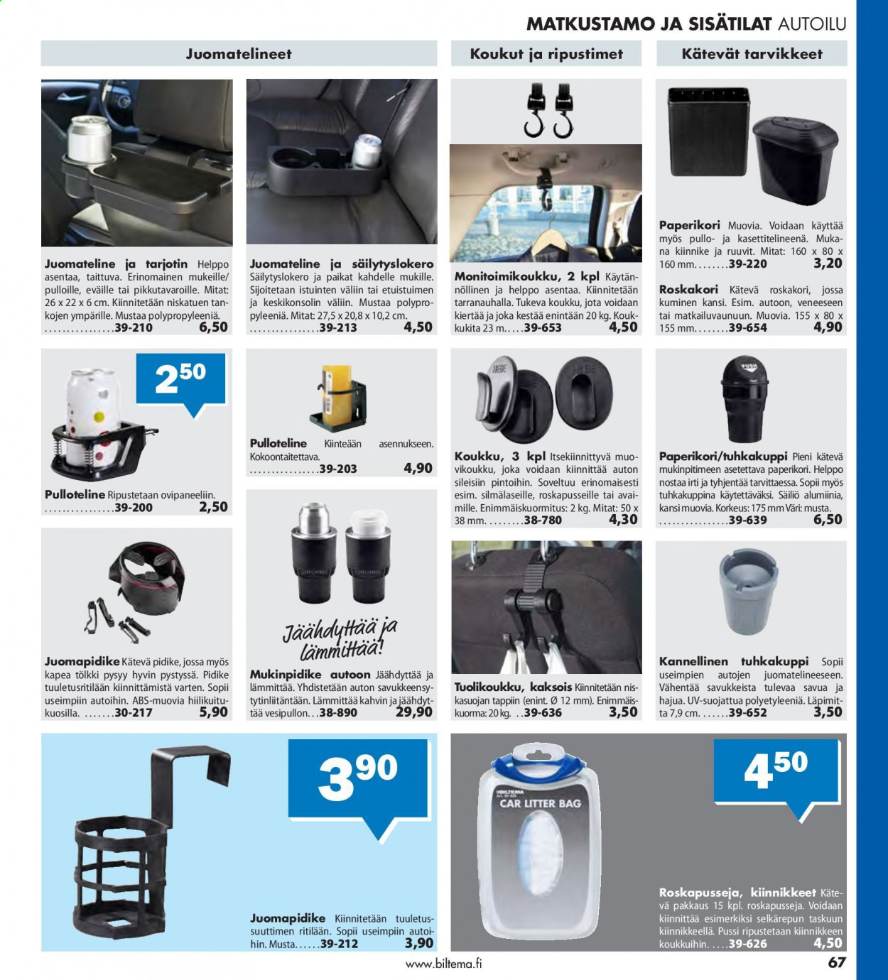 Biltema tarjoukset. Sivu 67