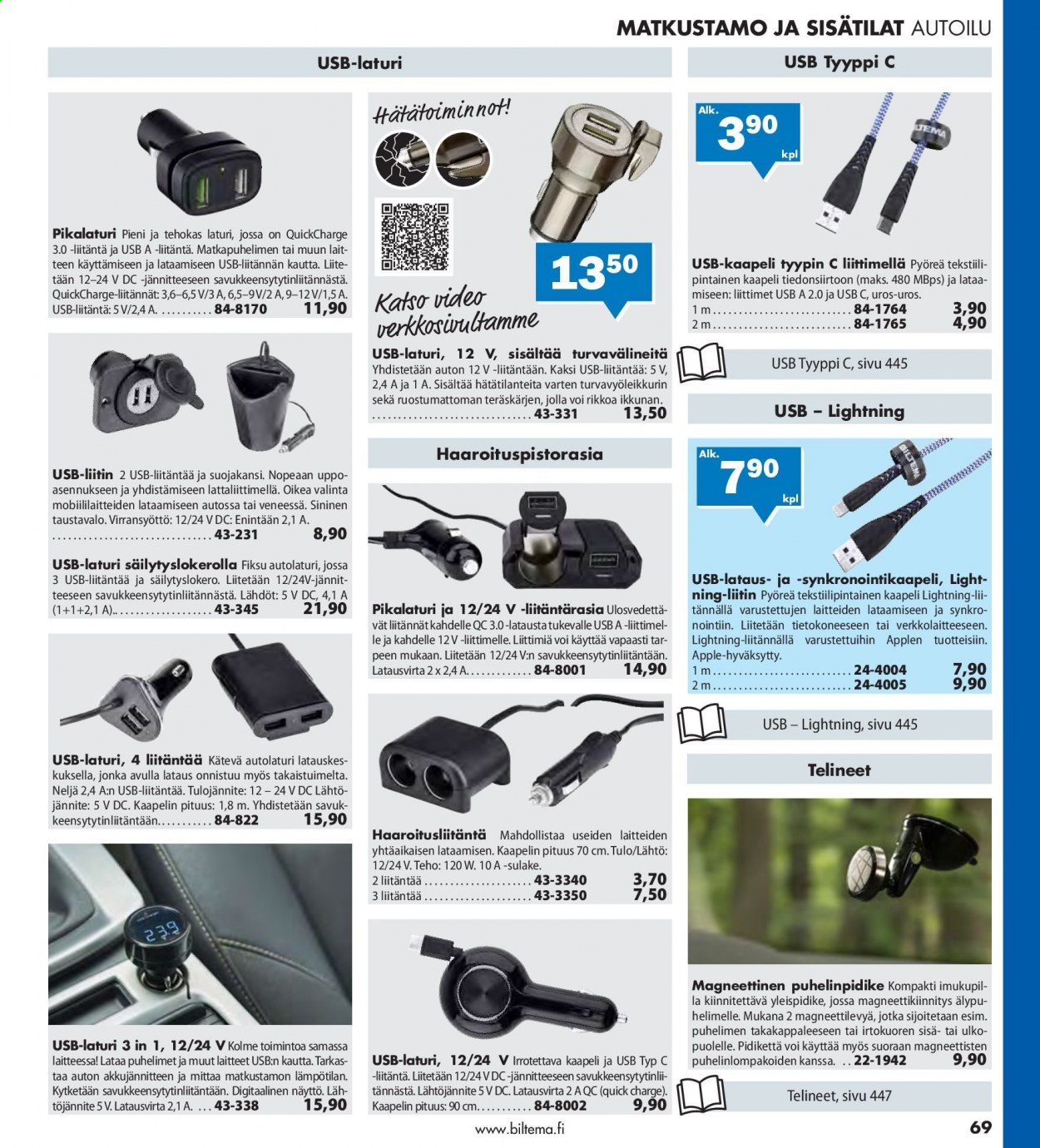 Biltema tarjoukset. Sivu 69