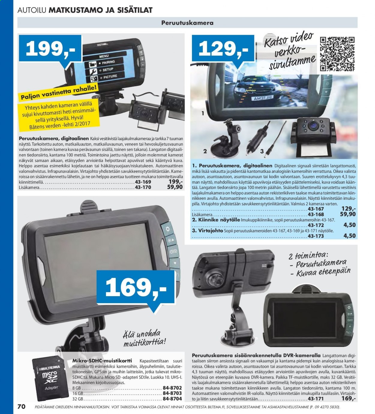 Biltema tarjoukset. Sivu 70