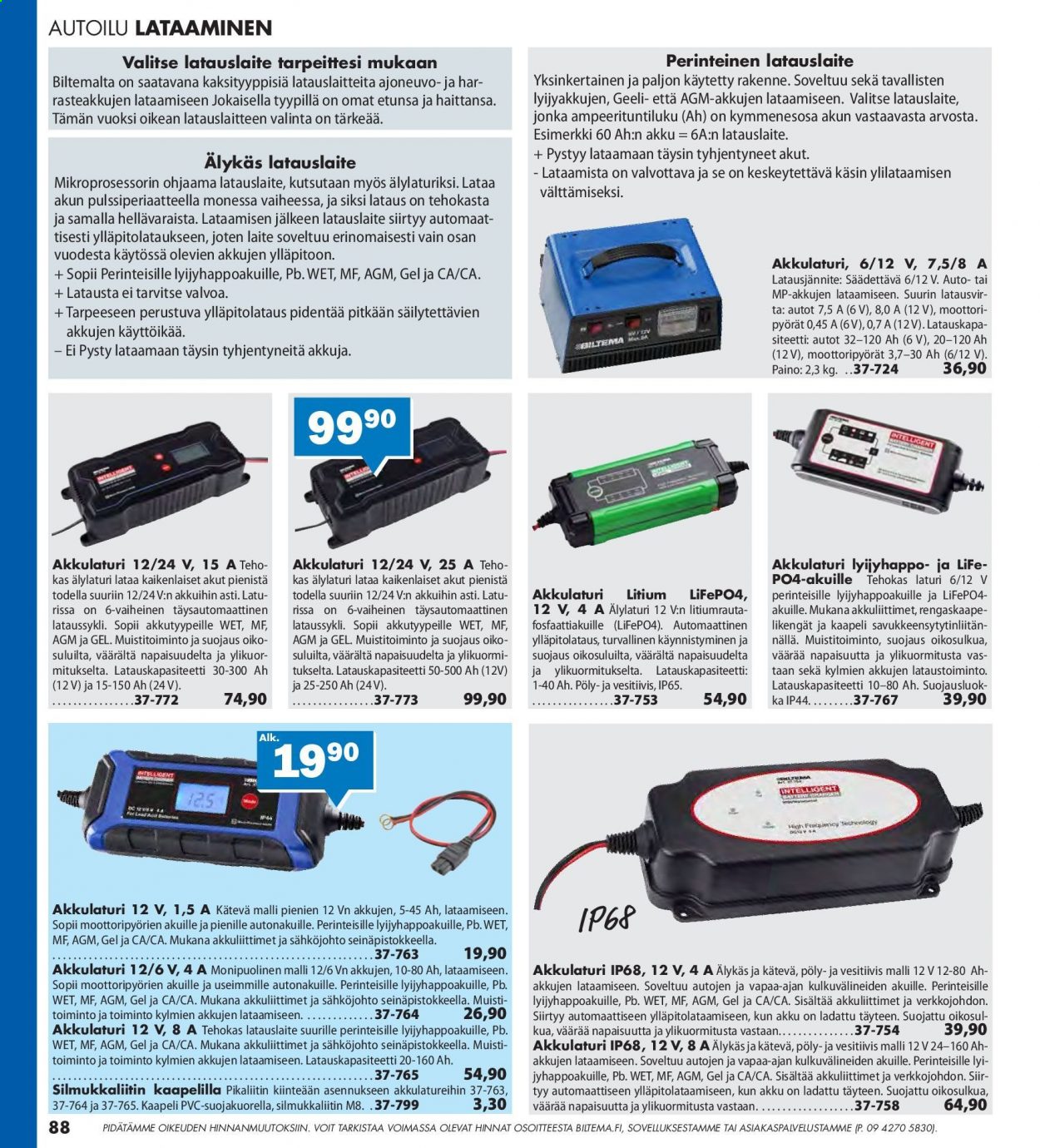 Biltema tarjoukset. Sivu 88