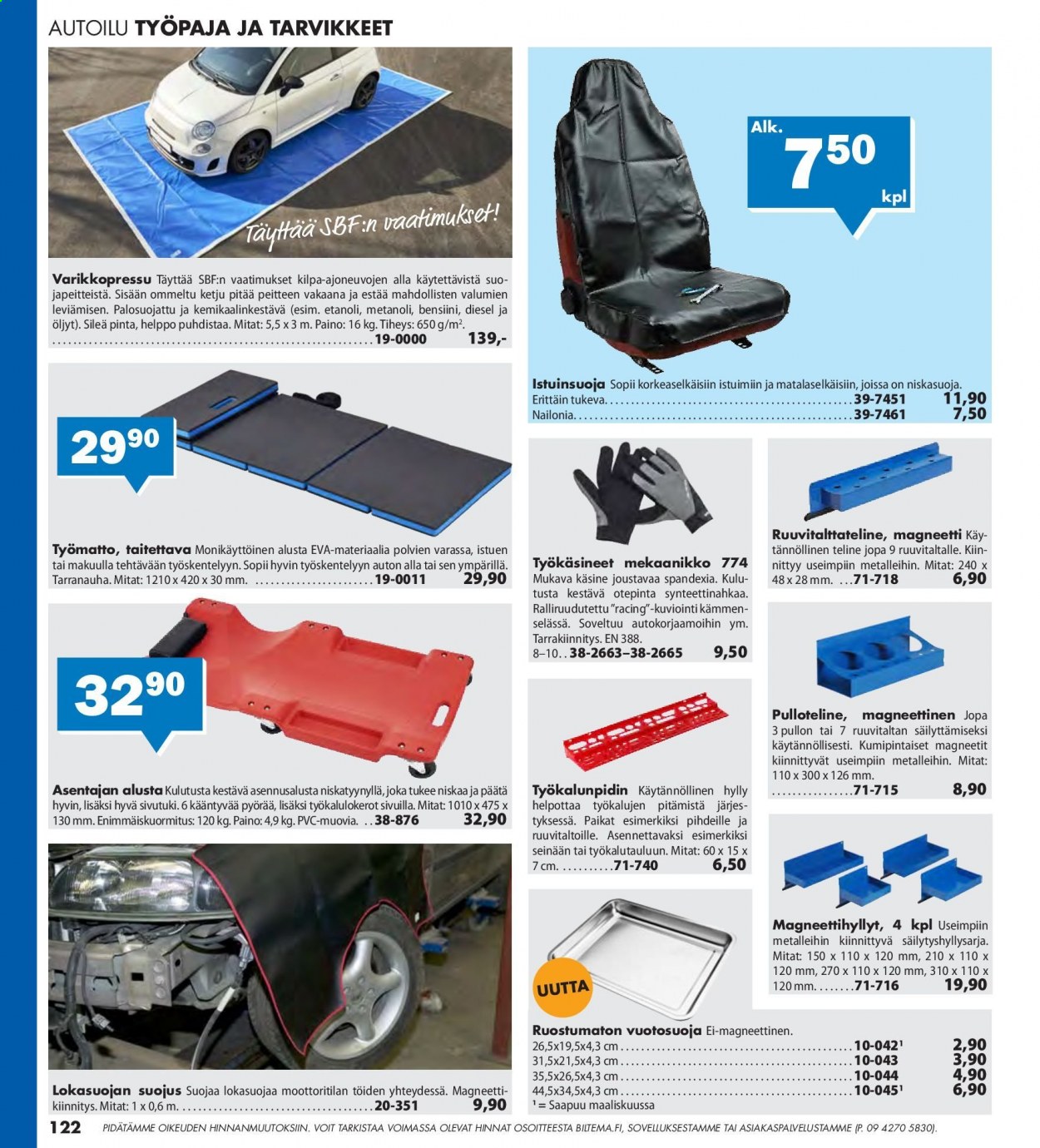 Biltema tarjoukset. Sivu 122