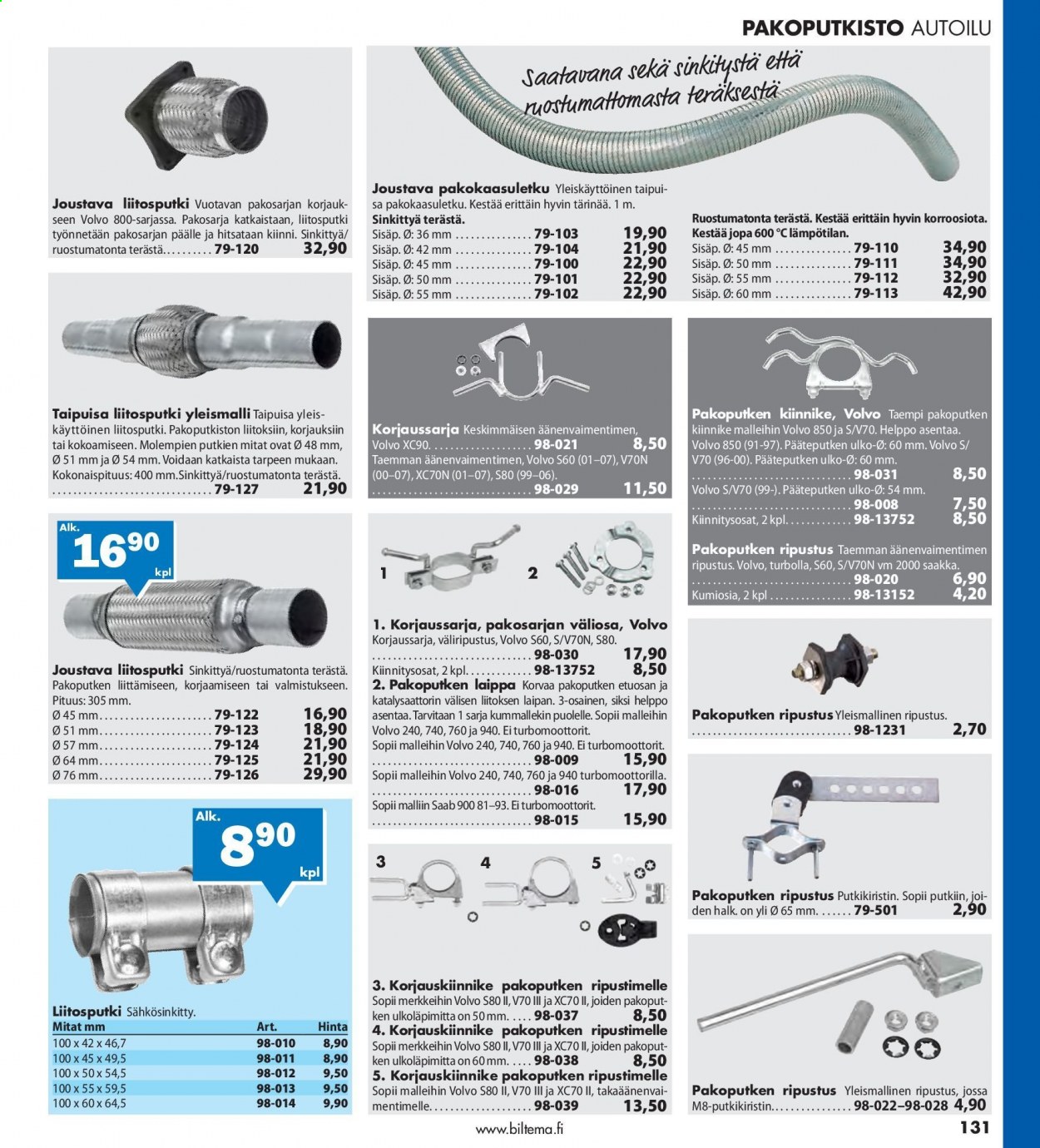 Biltema tarjoukset. Sivu 131