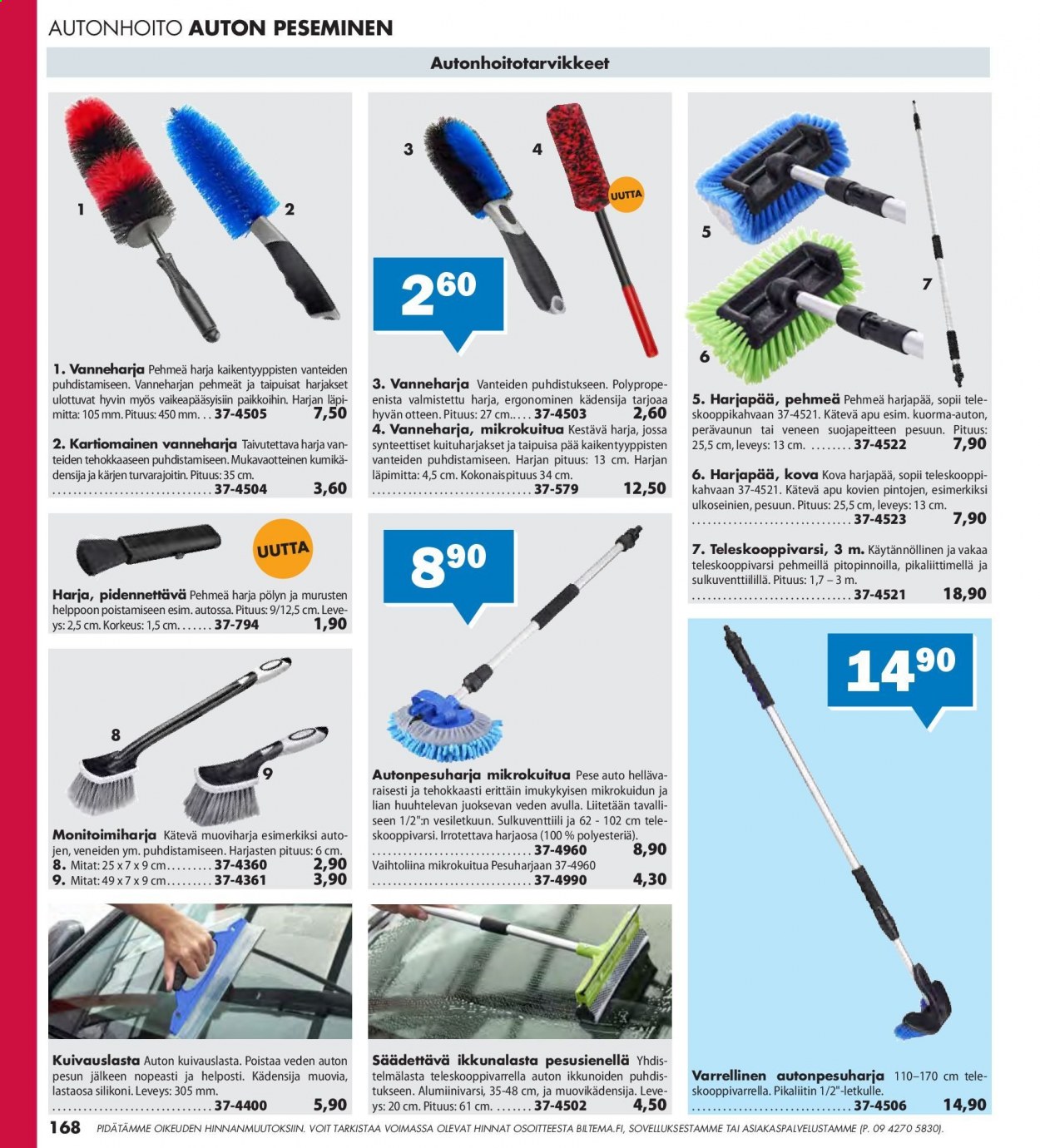 Biltema tarjoukset. Sivu 168