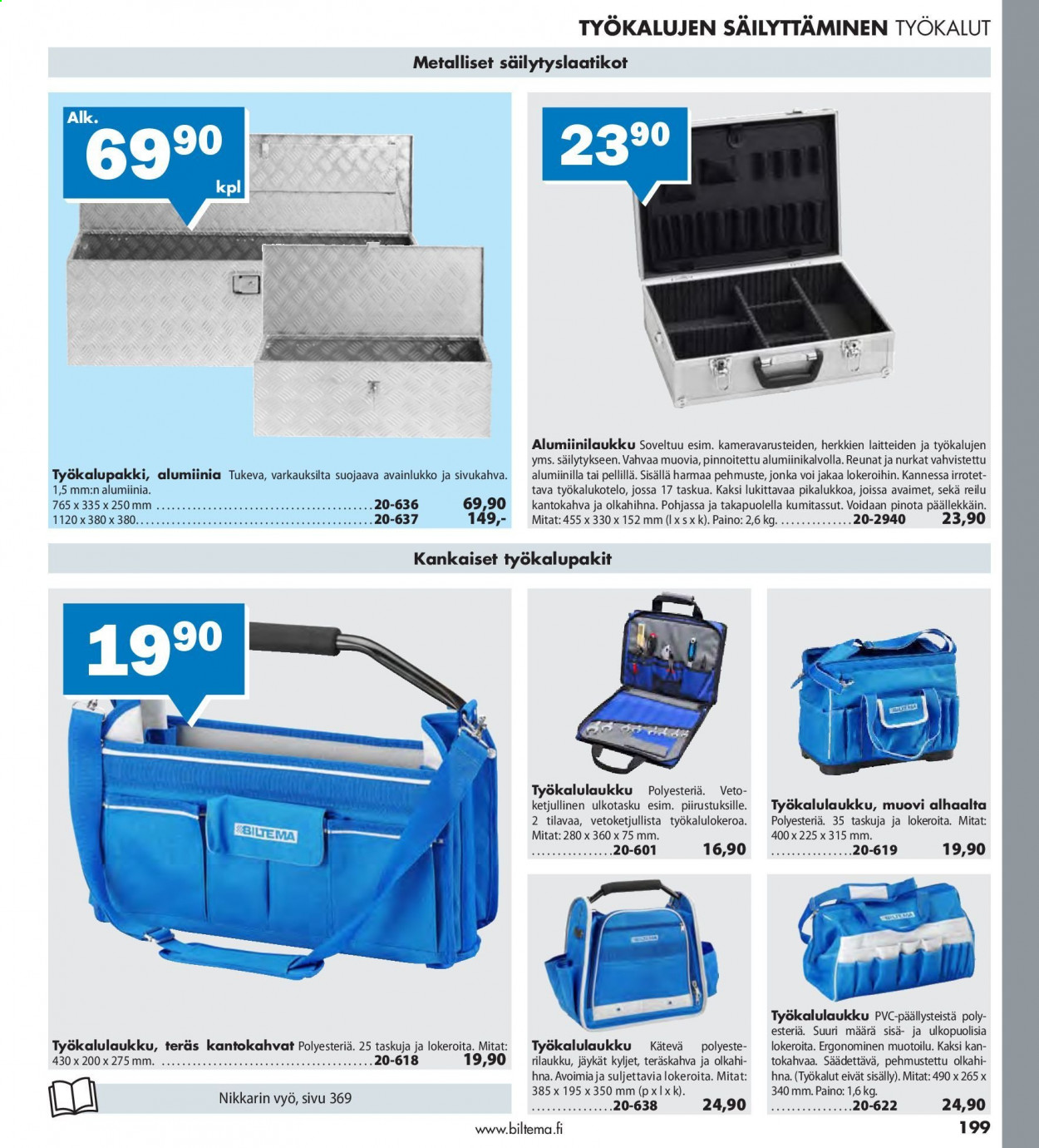 Biltema tarjoukset. Sivu 199