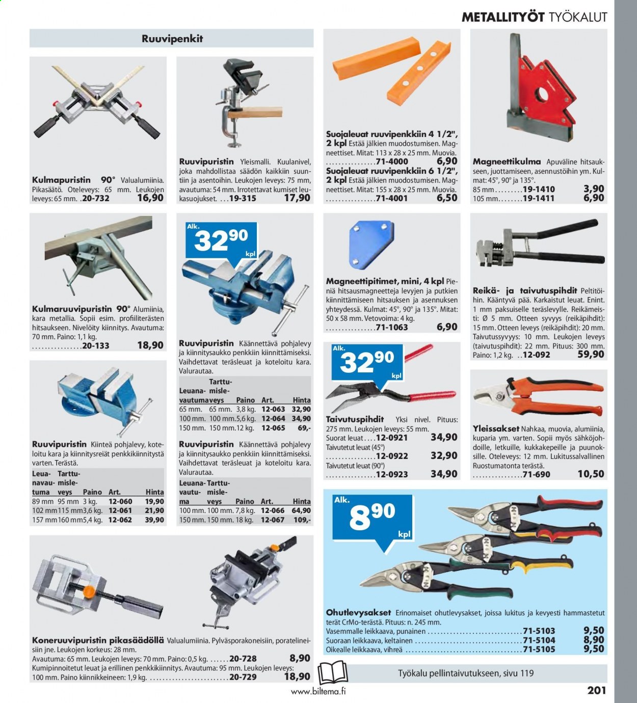 Biltema tarjoukset. Sivu 201