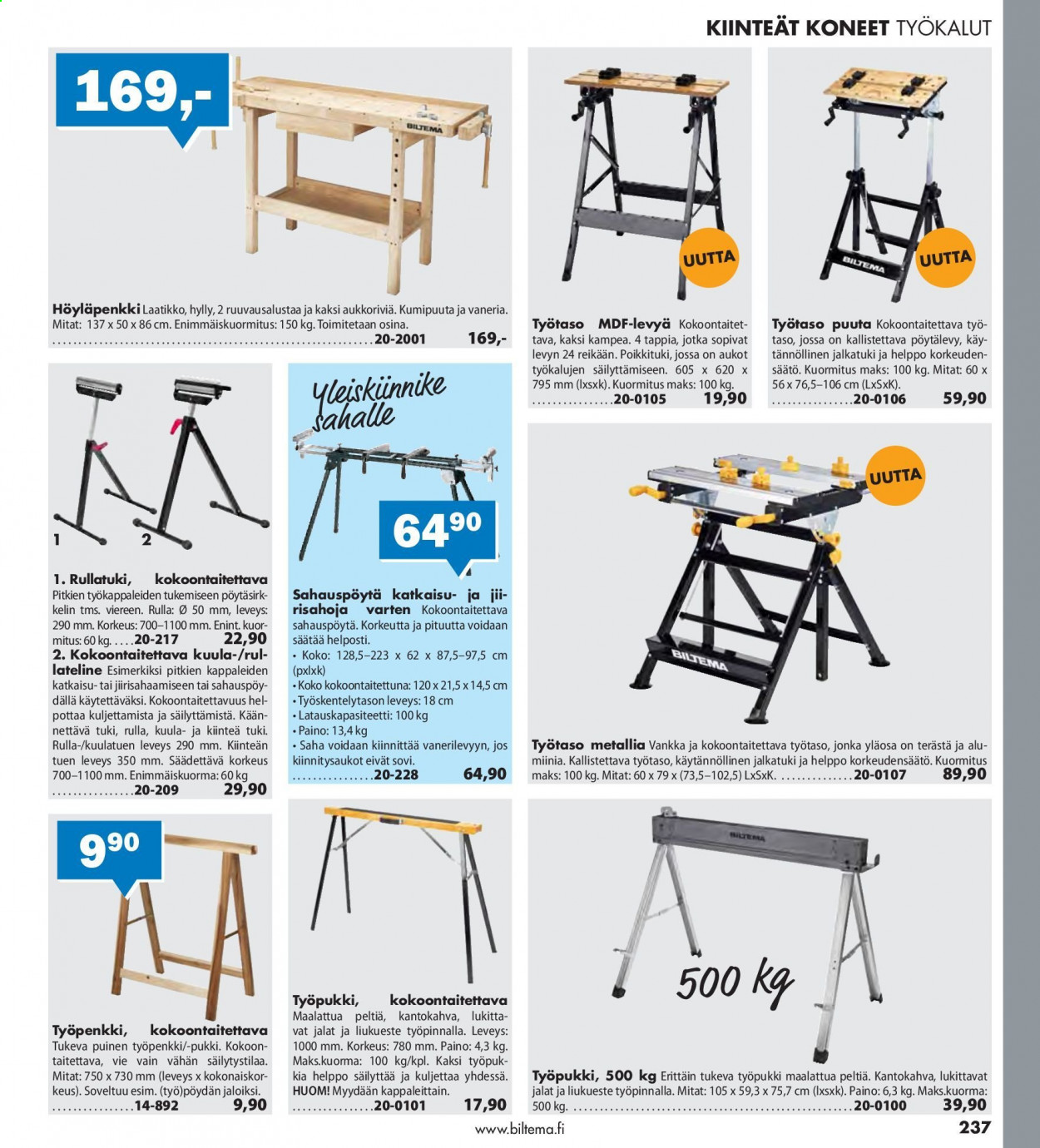 Biltema tarjoukset. Sivu 237