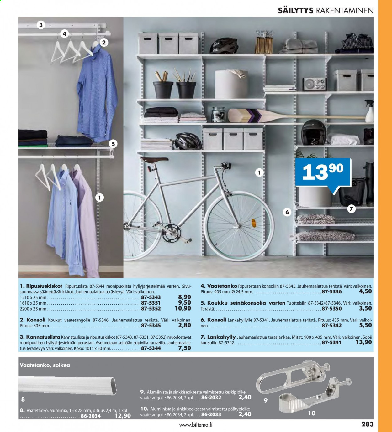 Biltema tarjoukset. Sivu 283