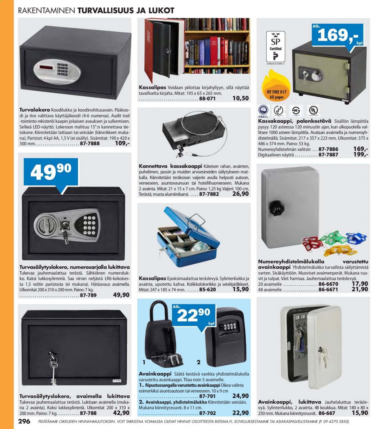 Biltema tarjoukset. Sivu 296
