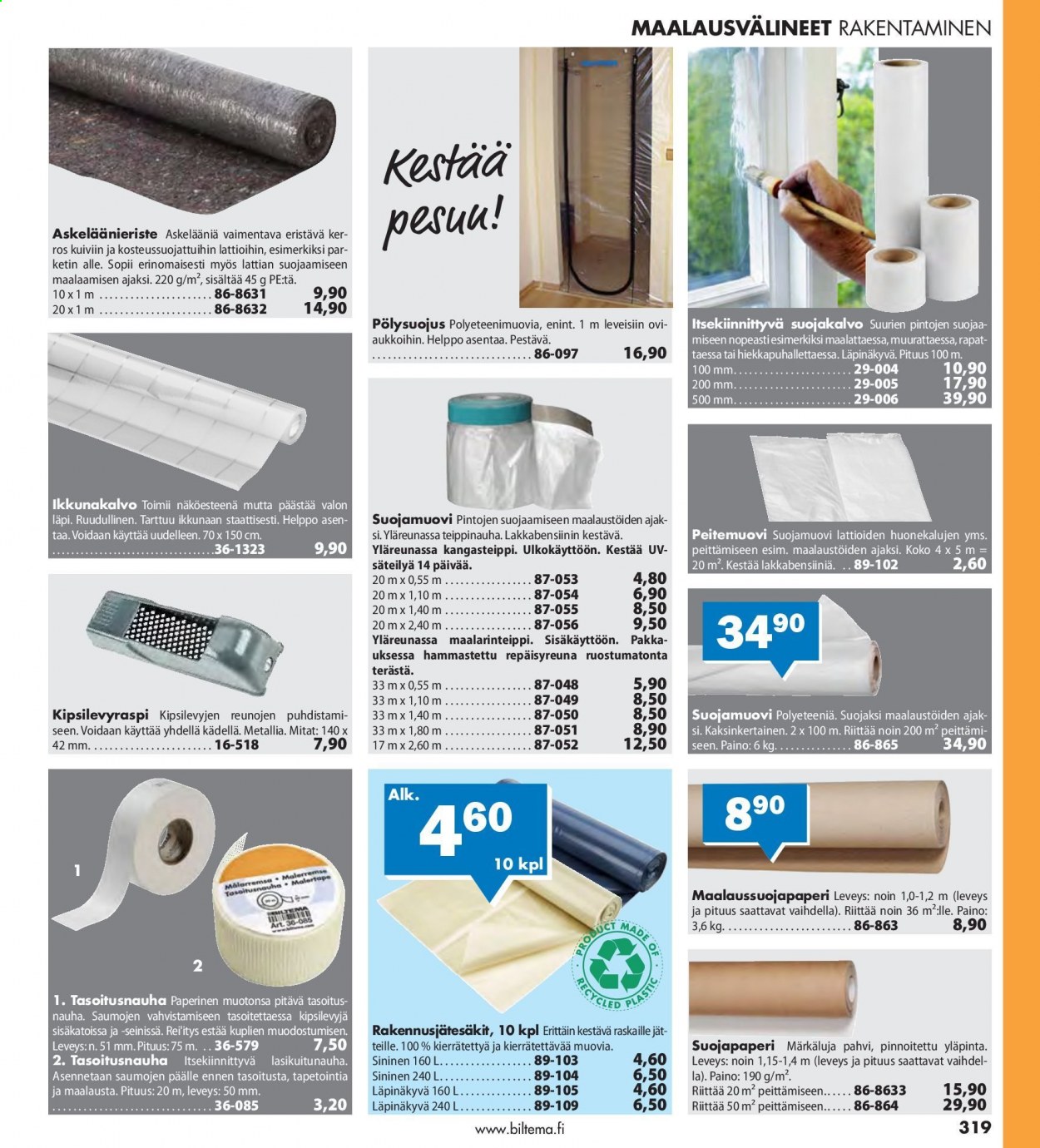Biltema tarjoukset. Sivu 319