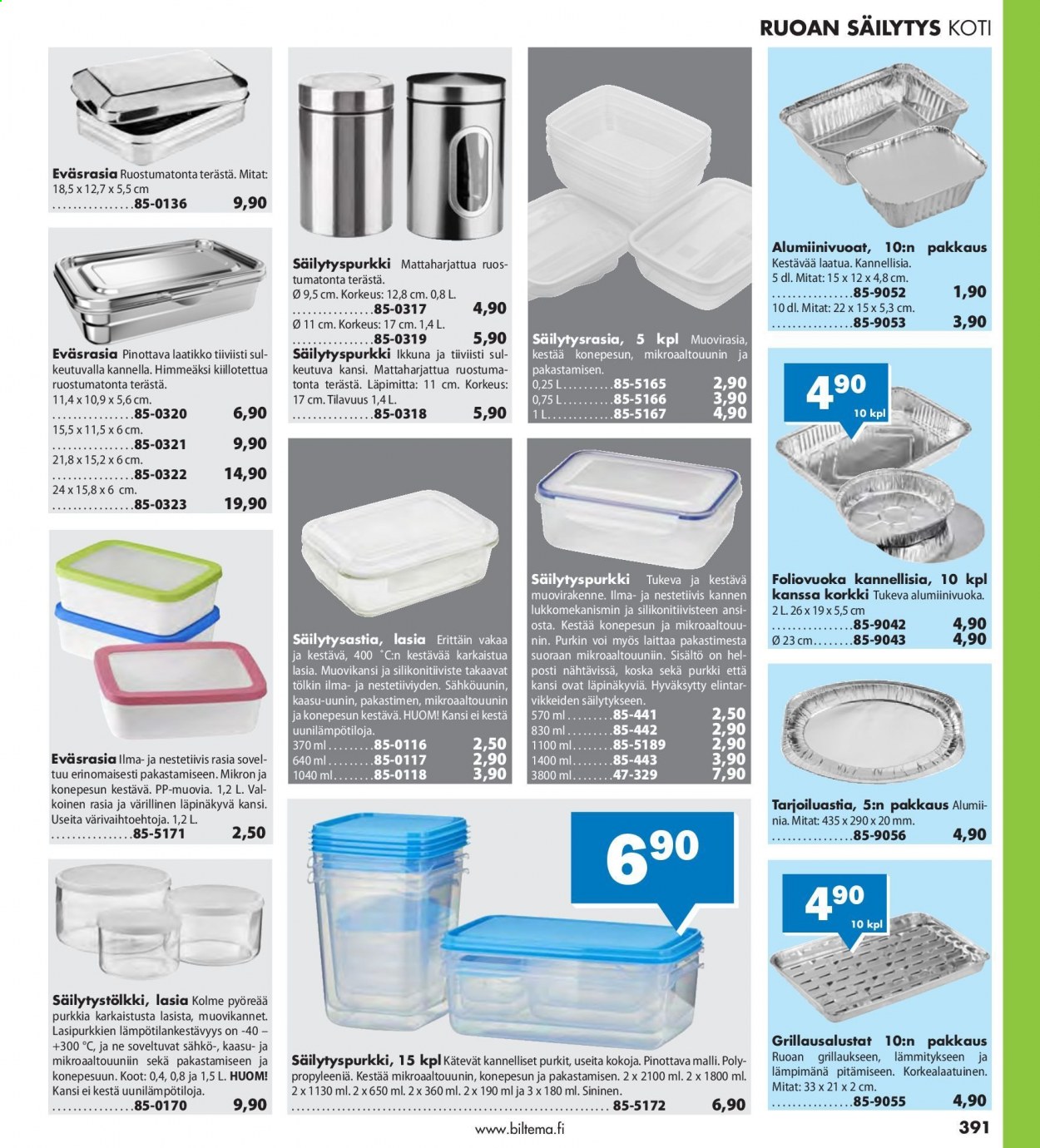 Biltema tarjoukset. Sivu 391