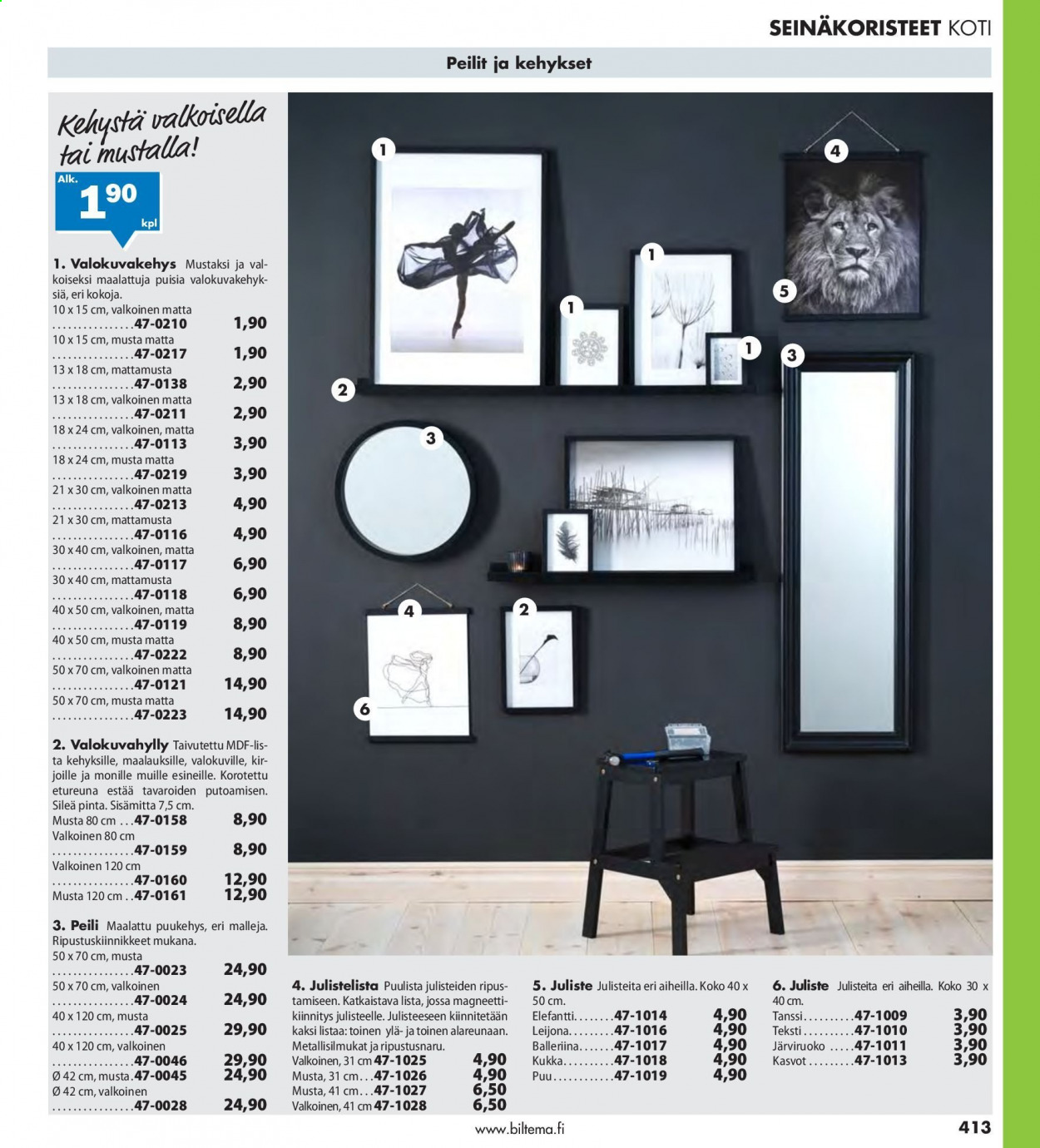 Biltema tarjoukset. Sivu 413