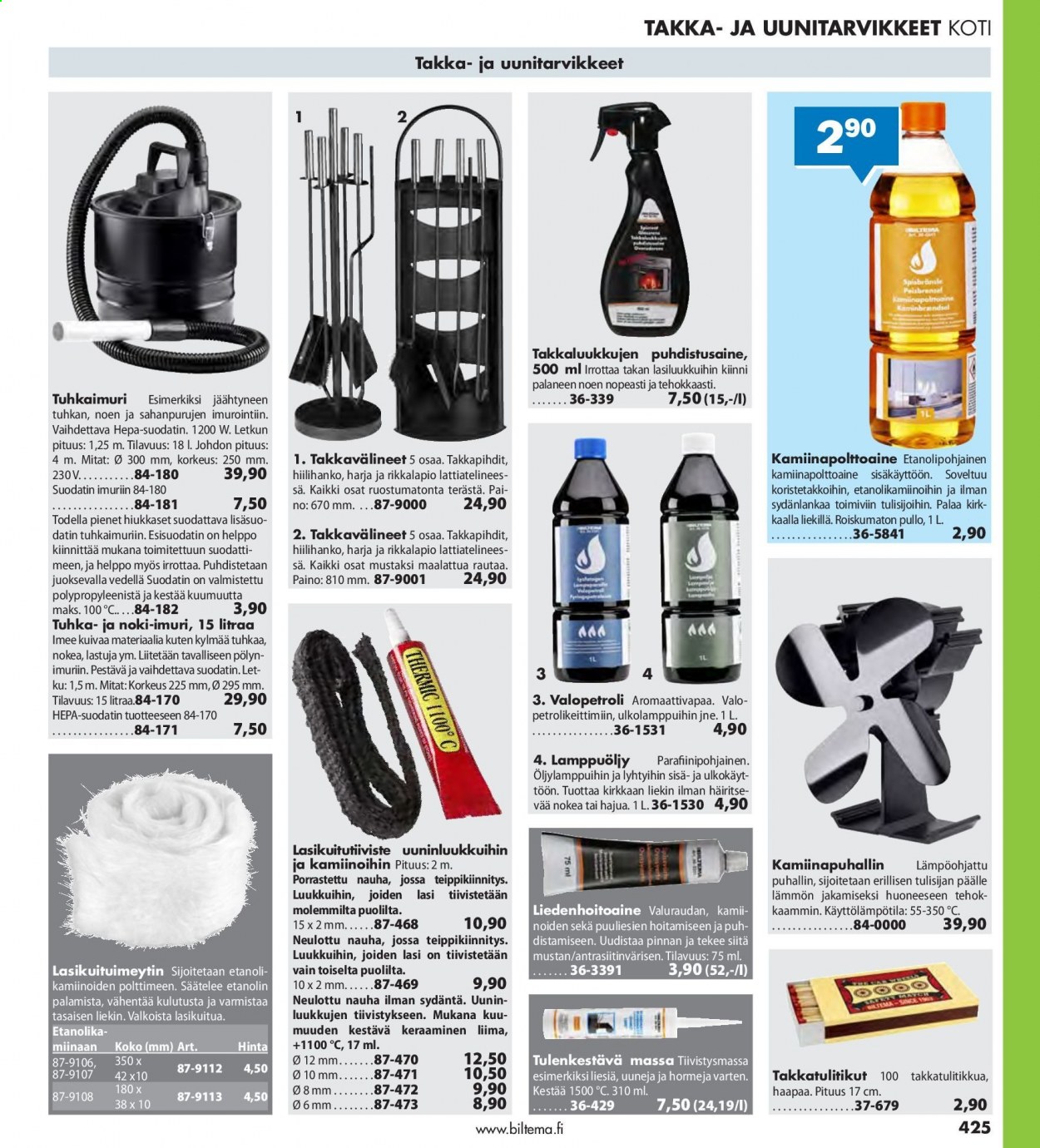Biltema tarjoukset. Sivu 425