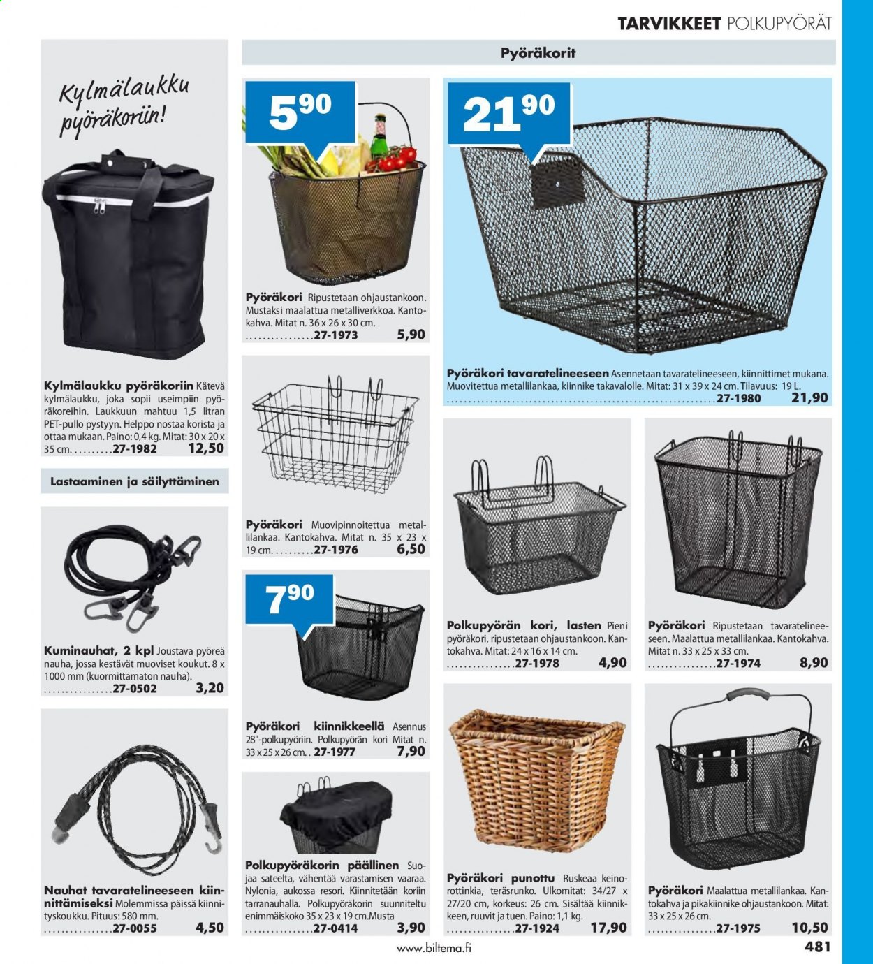 Biltema tarjoukset. Sivu 481