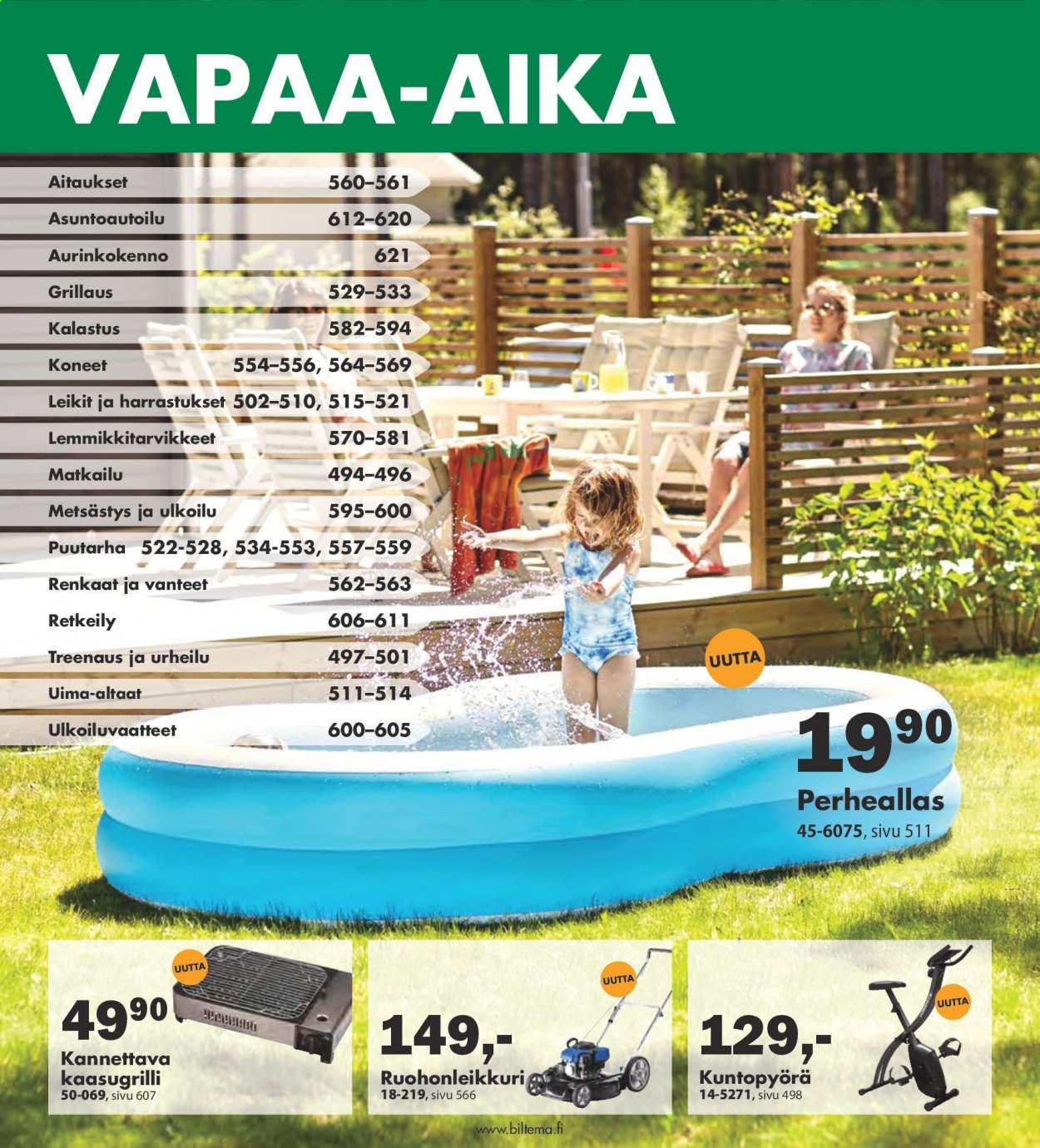 Biltema tarjoukset. Sivu 493