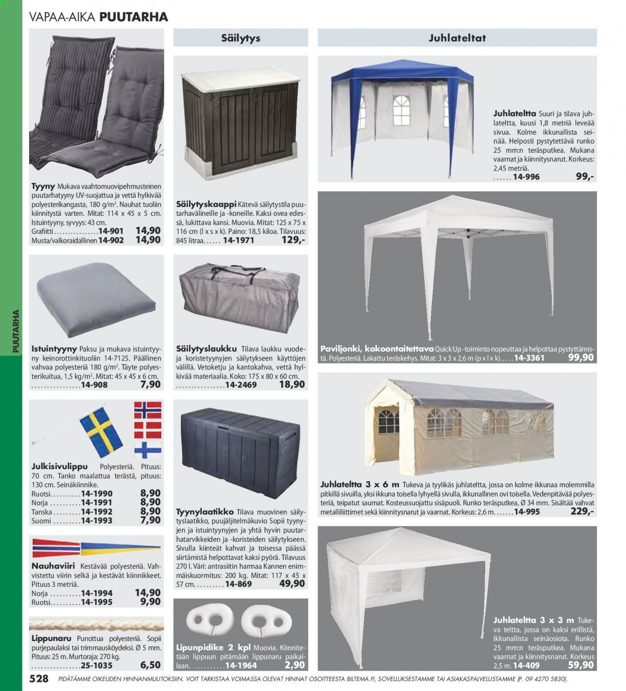 Biltema tarjoukset. Sivu 528